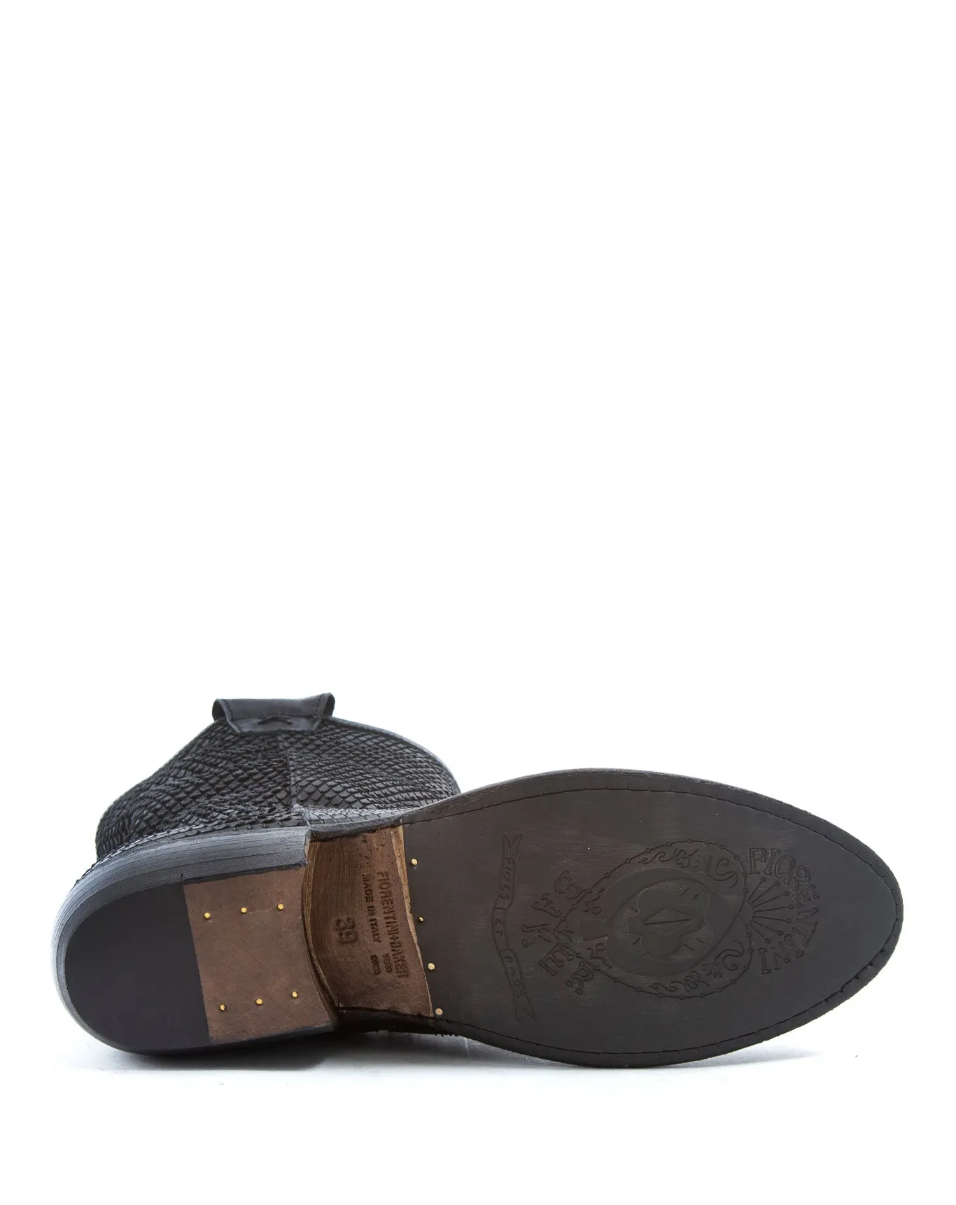 CRUNA Black Leather Boots sold by Fiorentini + Baker product image thumbnail 5