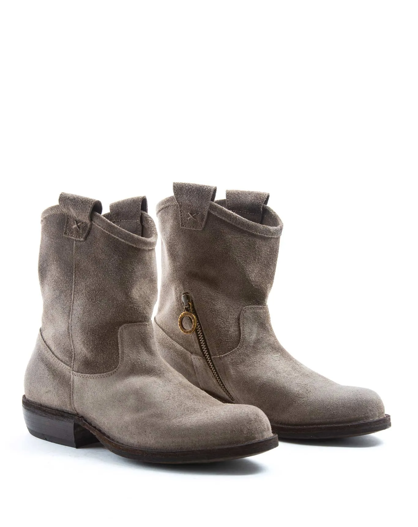 CRUNA Taupe Suede Boots sold by Fiorentini + Baker product image thumbnail 2
