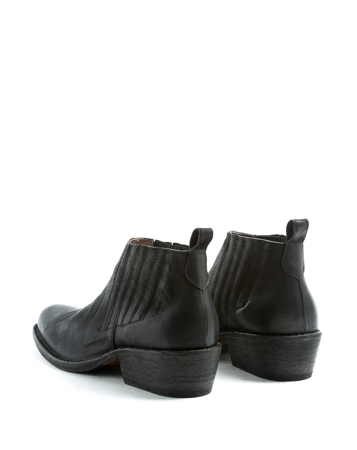 CLU Black Leather Ankle Boots sold by Fiorentini + Baker product image thumbnail 3