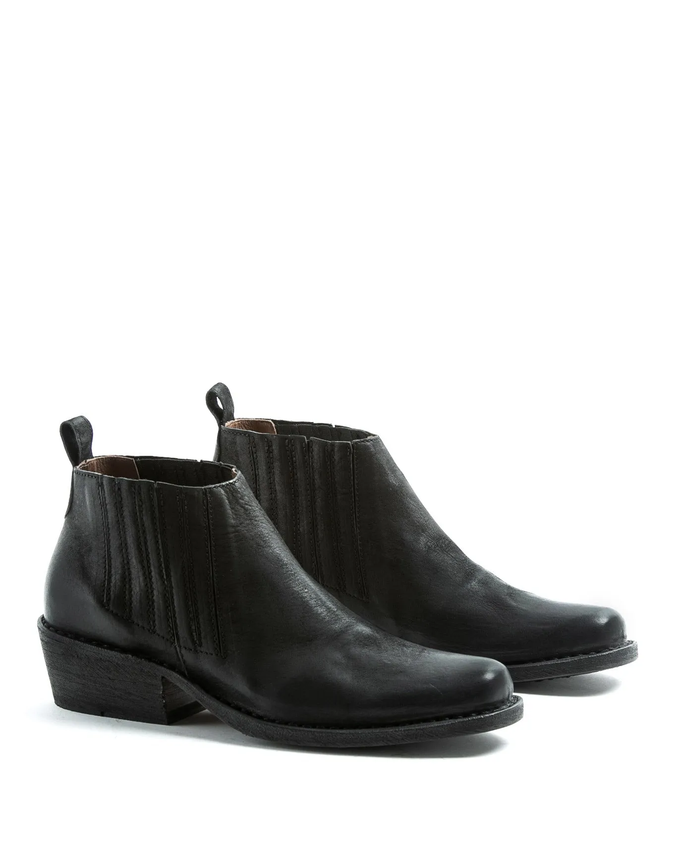 CLU Black Leather Ankle Boots sold by Fiorentini + Baker product image thumbnail 2