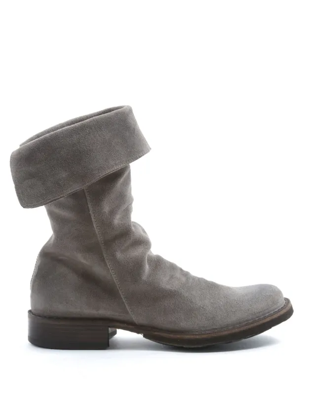 ELLA Taupe Suede Boots sold by Fiorentini + Baker