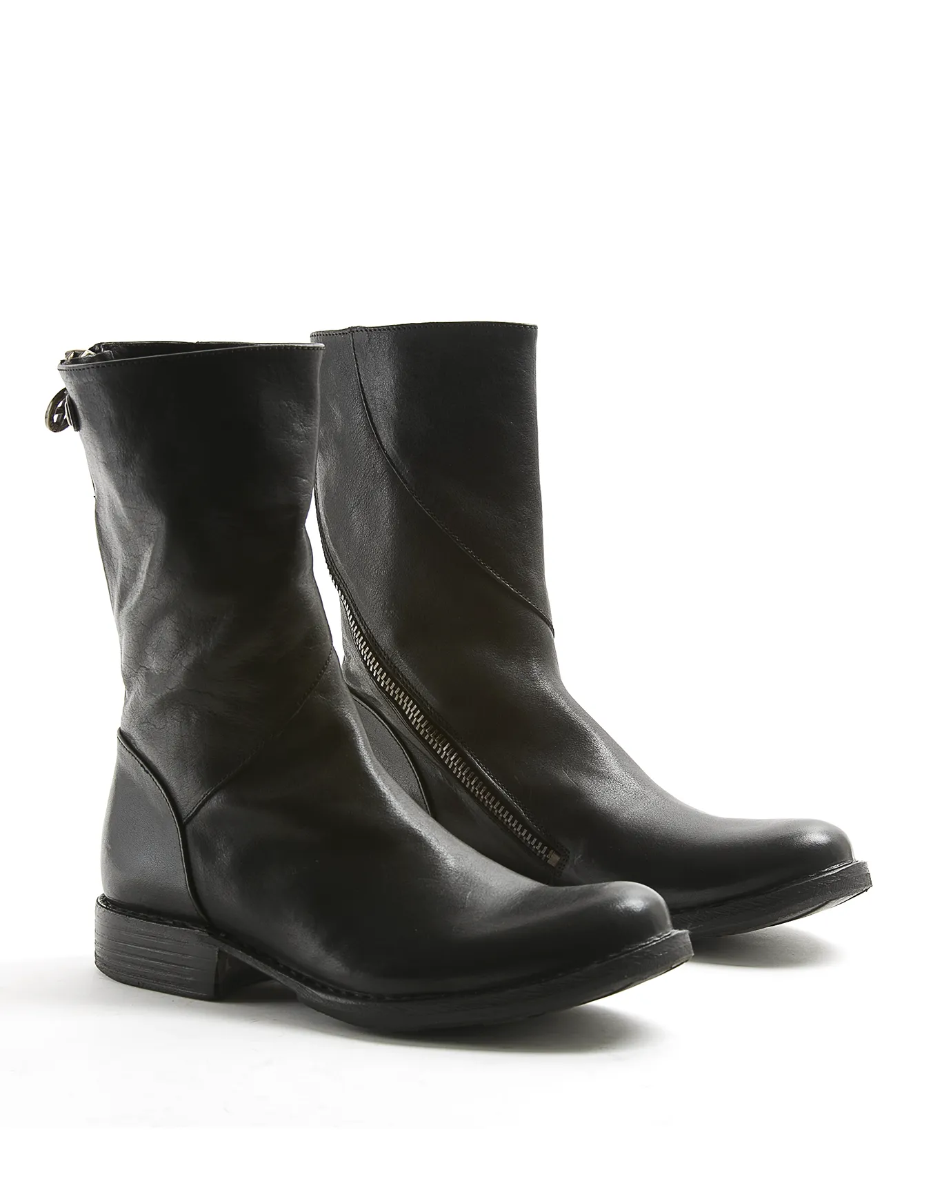 EZEE Black Leather Boots sold by Fiorentini + Baker product image thumbnail 2