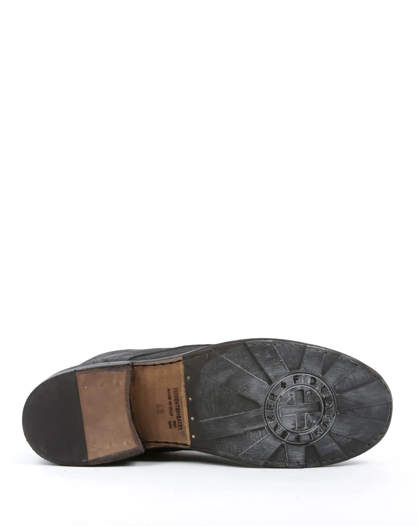 EZRA Black Leather Lace-up Boots sold by Fiorentini + Baker product image thumbnail 5