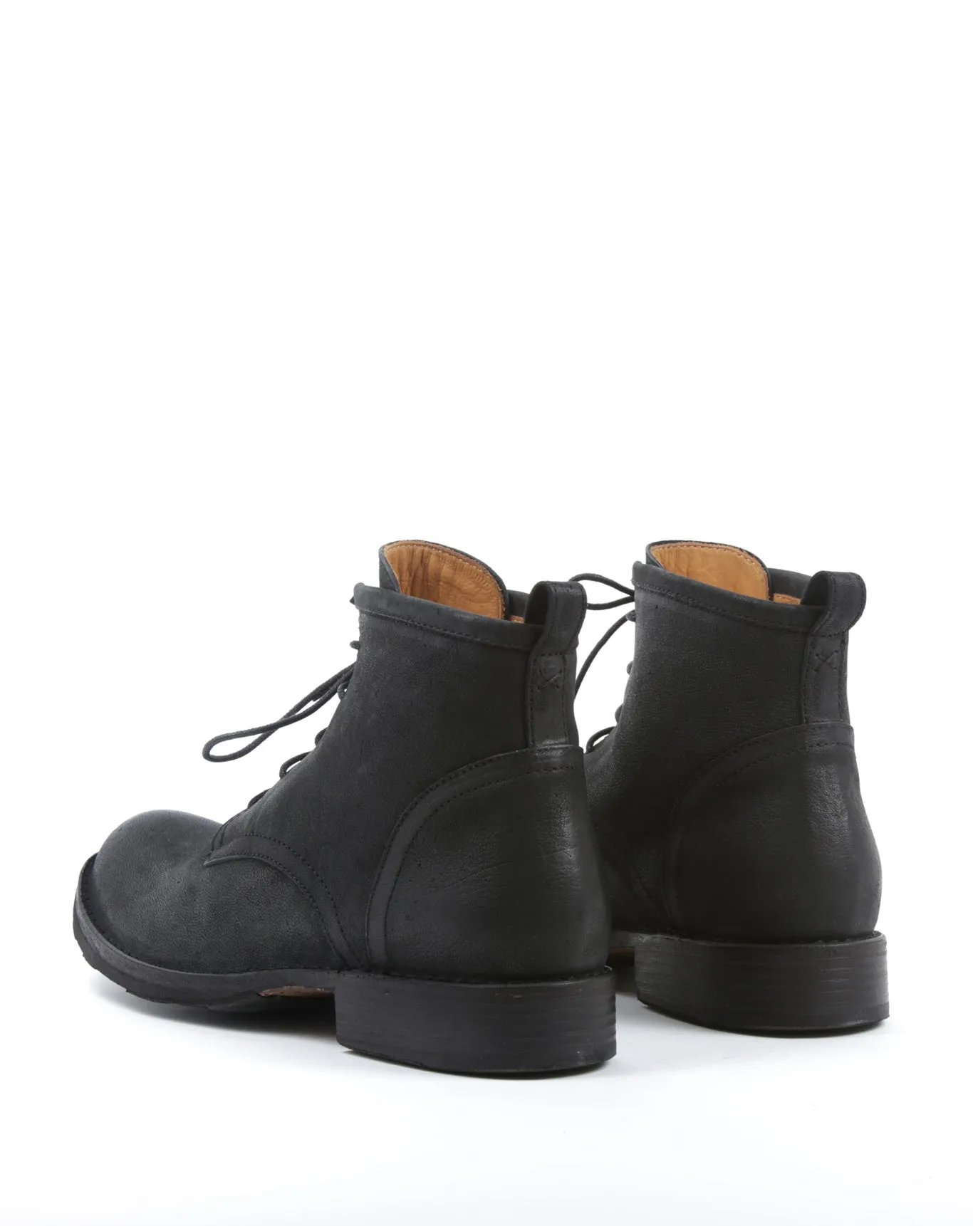 EZRA Black Leather Lace-up Boots sold by Fiorentini + Baker product image thumbnail 3