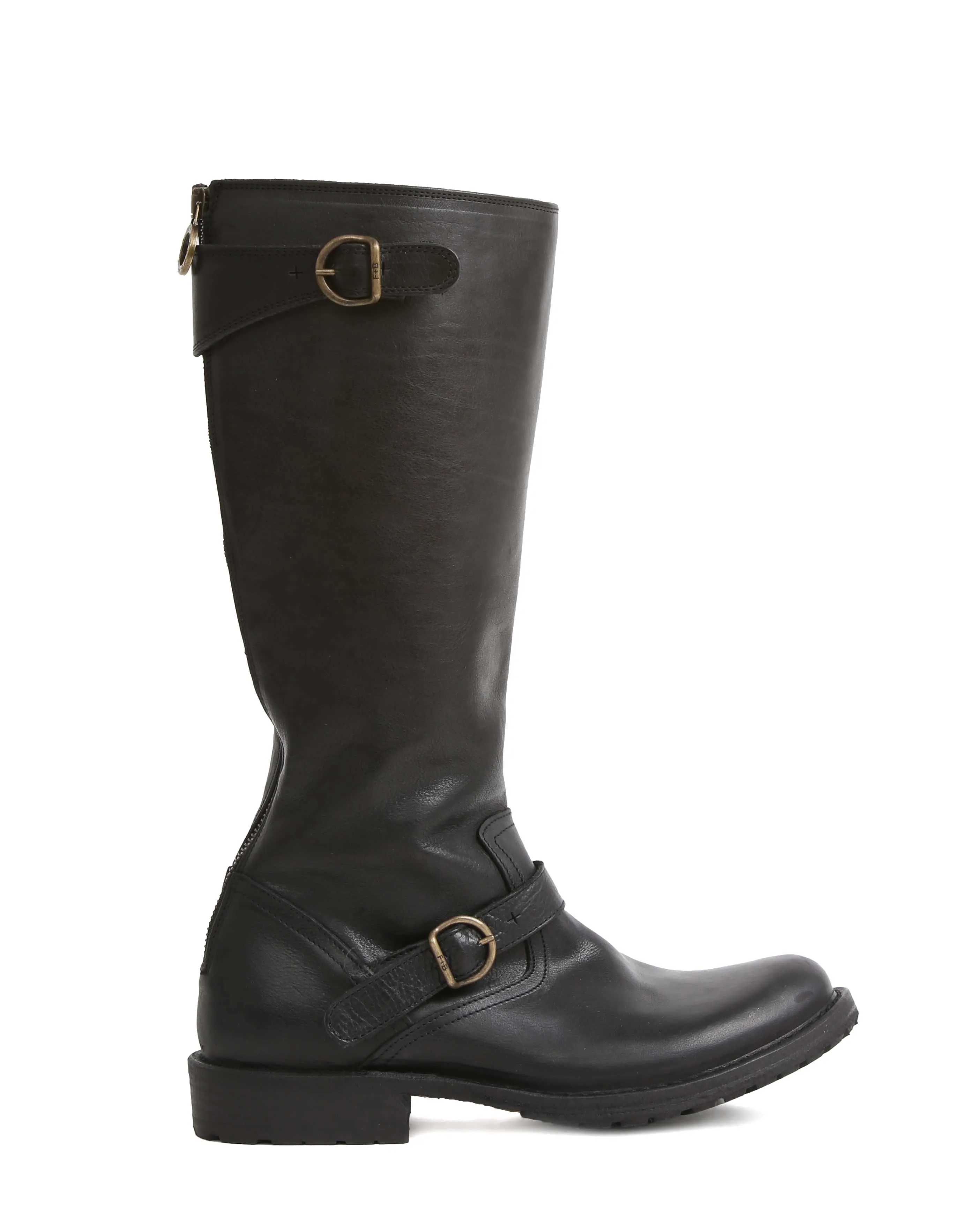 EPRIL Black Leather Tall Boots sold by Fiorentini + Baker