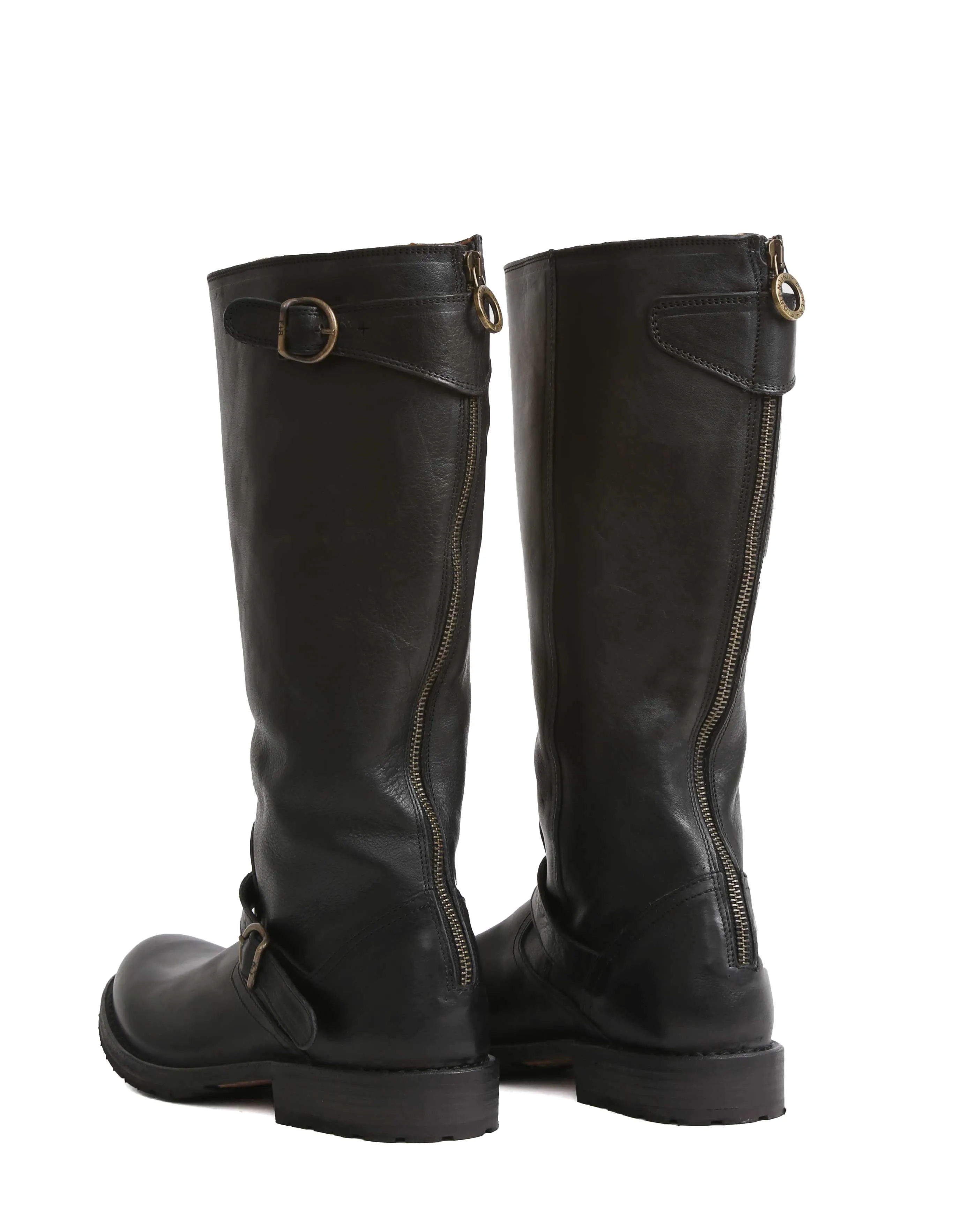 EPRIL Black Leather Tall Boots sold by Fiorentini + Baker product image thumbnail 3