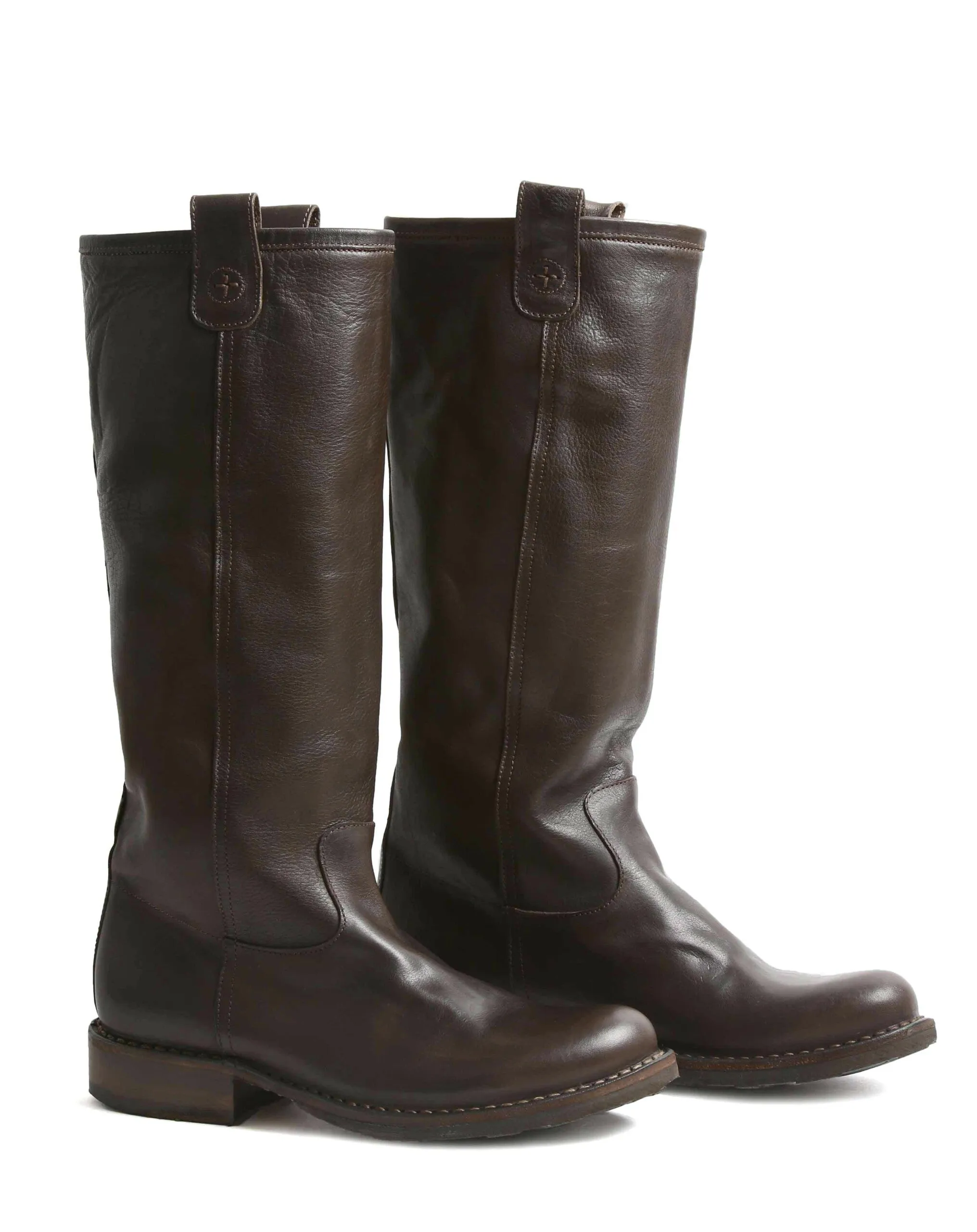 EFFIE Brown Leather Tall Boots sold by Fiorentini + Baker product image thumbnail 2