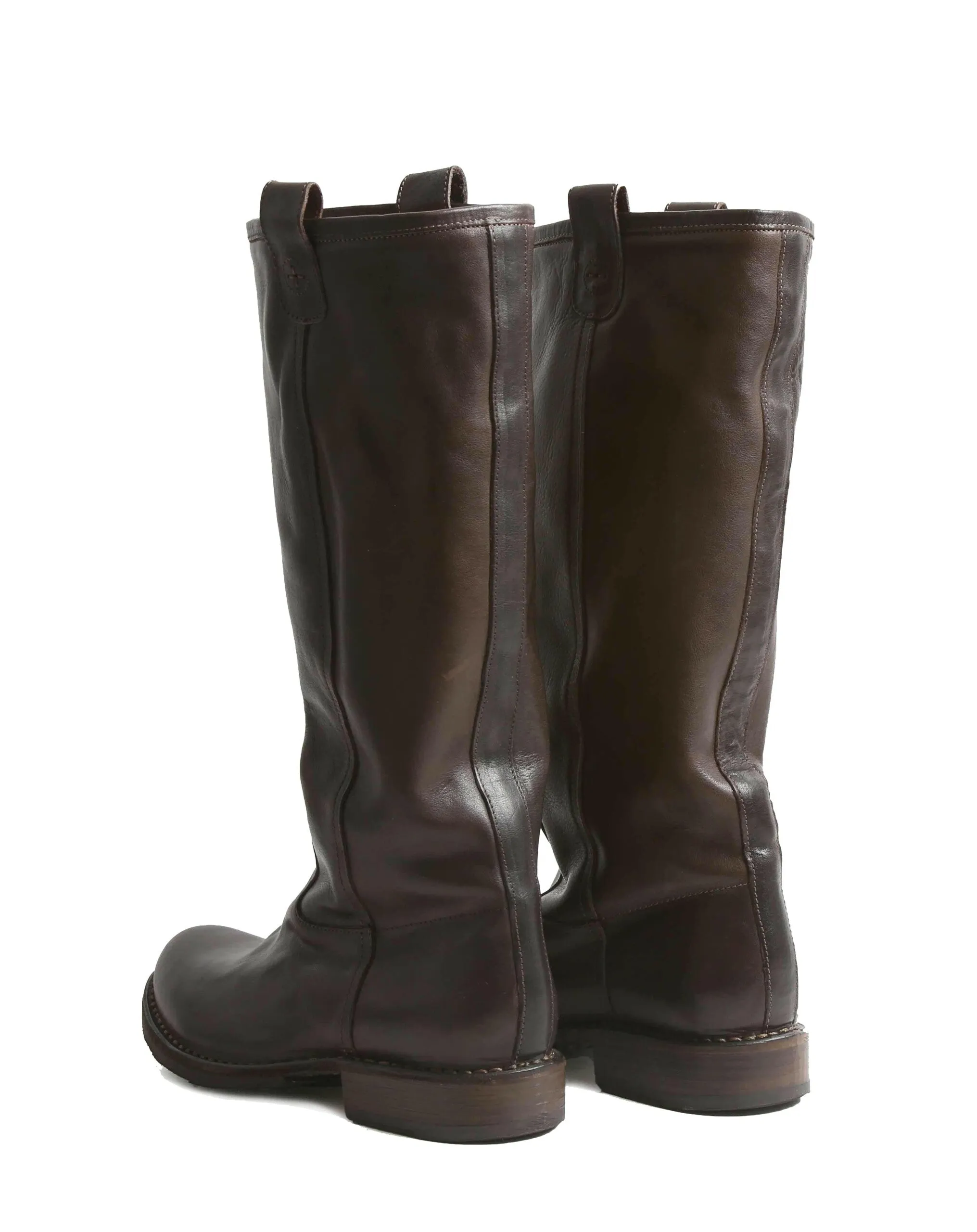 EFFIE Brown Leather Tall Boots sold by Fiorentini + Baker product image thumbnail 3