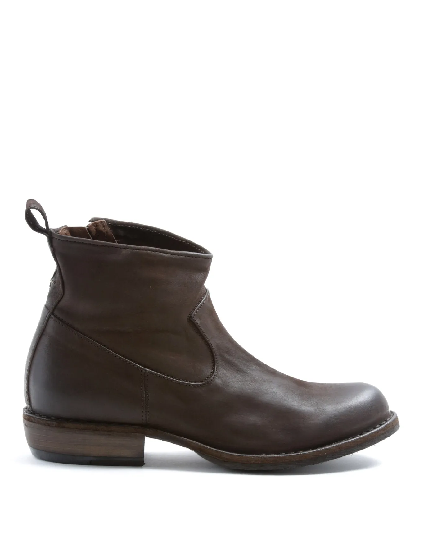 CENYS Brown Leather Boots sold by Fiorentini + Baker
