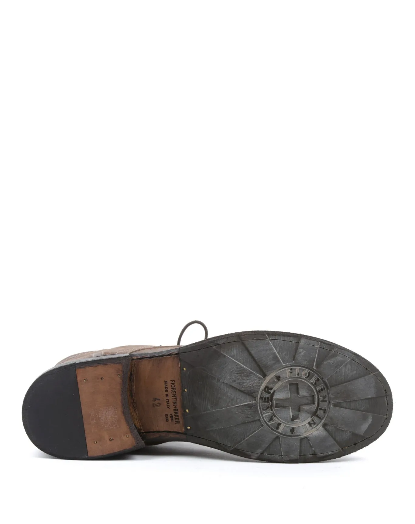 EZRA Brown Suede Lace-up Boots sold by Fiorentini + Baker product image thumbnail 5