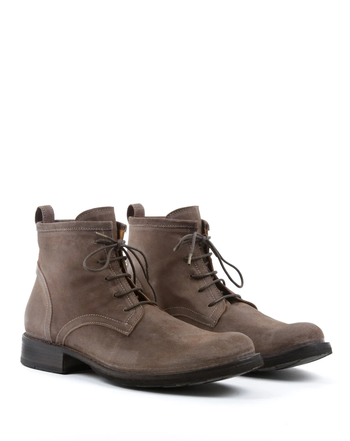 EZRA Brown Suede Lace-up Boots sold by Fiorentini + Baker product image thumbnail 2