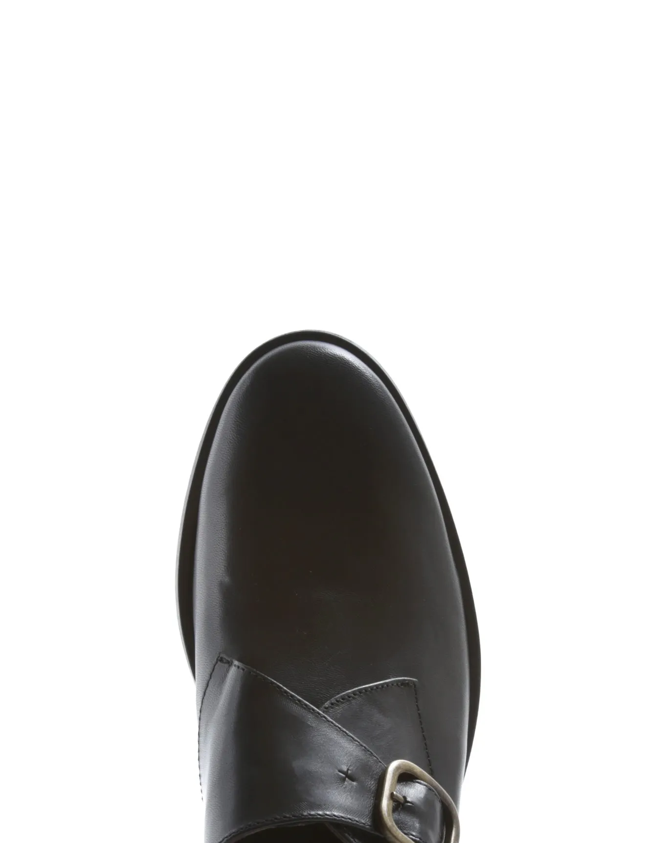 CHIEN Black Leather Monk Shoes sold by Fiorentini + Baker product image thumbnail 4