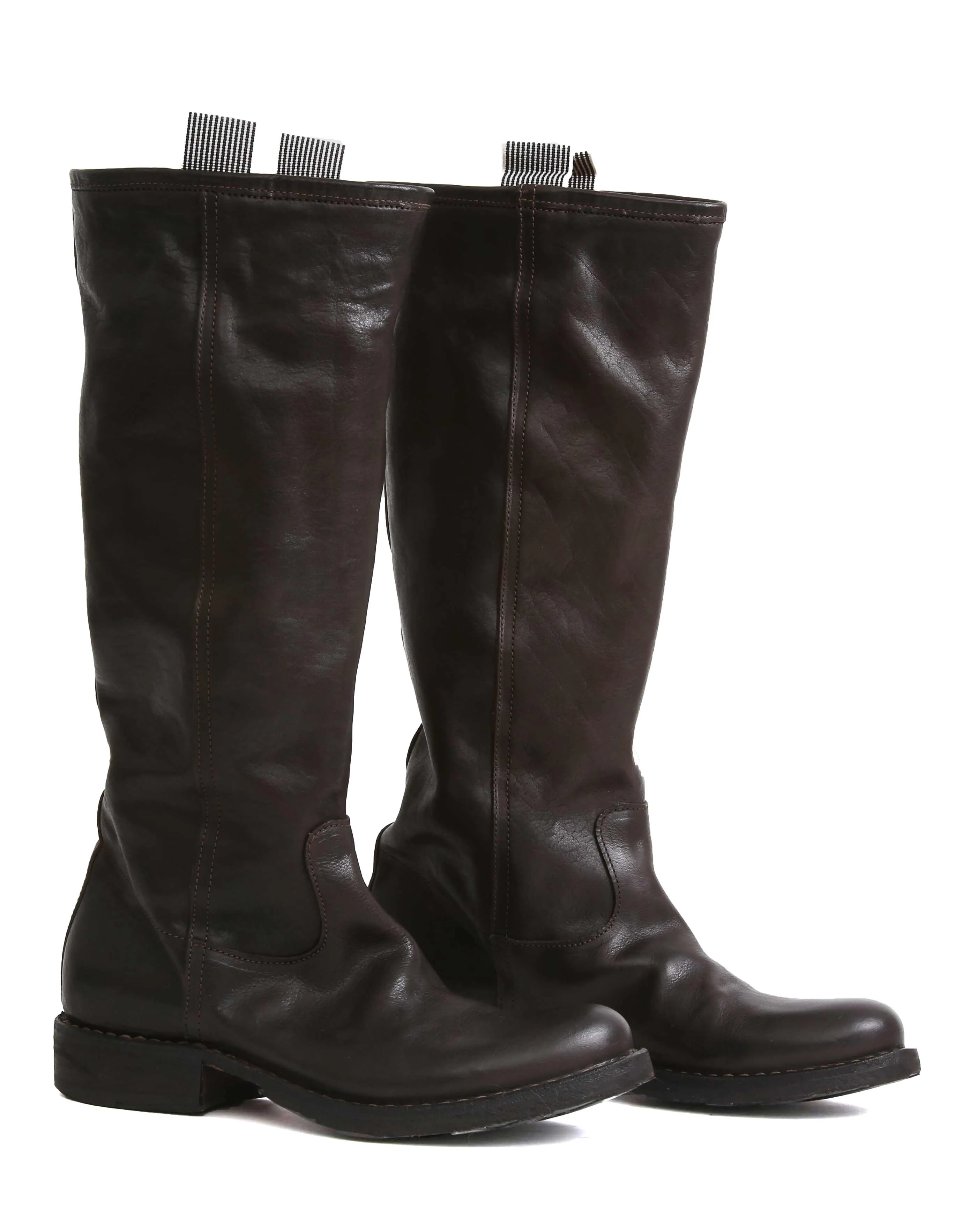 7460 Brown Leather Tall Boots sold by Fiorentini + Baker product image thumbnail 2