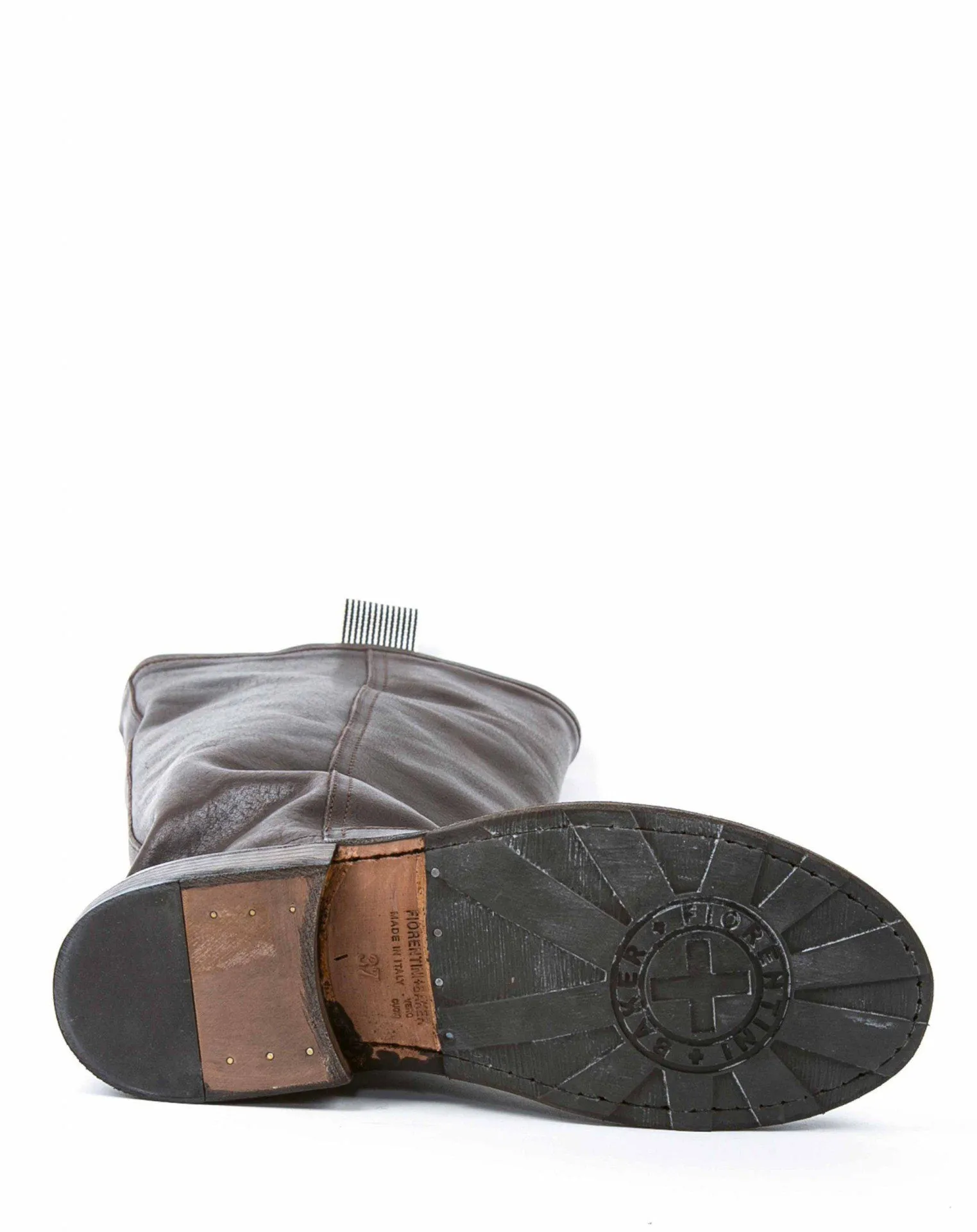 7460 Brown Leather Tall Boots sold by Fiorentini + Baker product image thumbnail 5