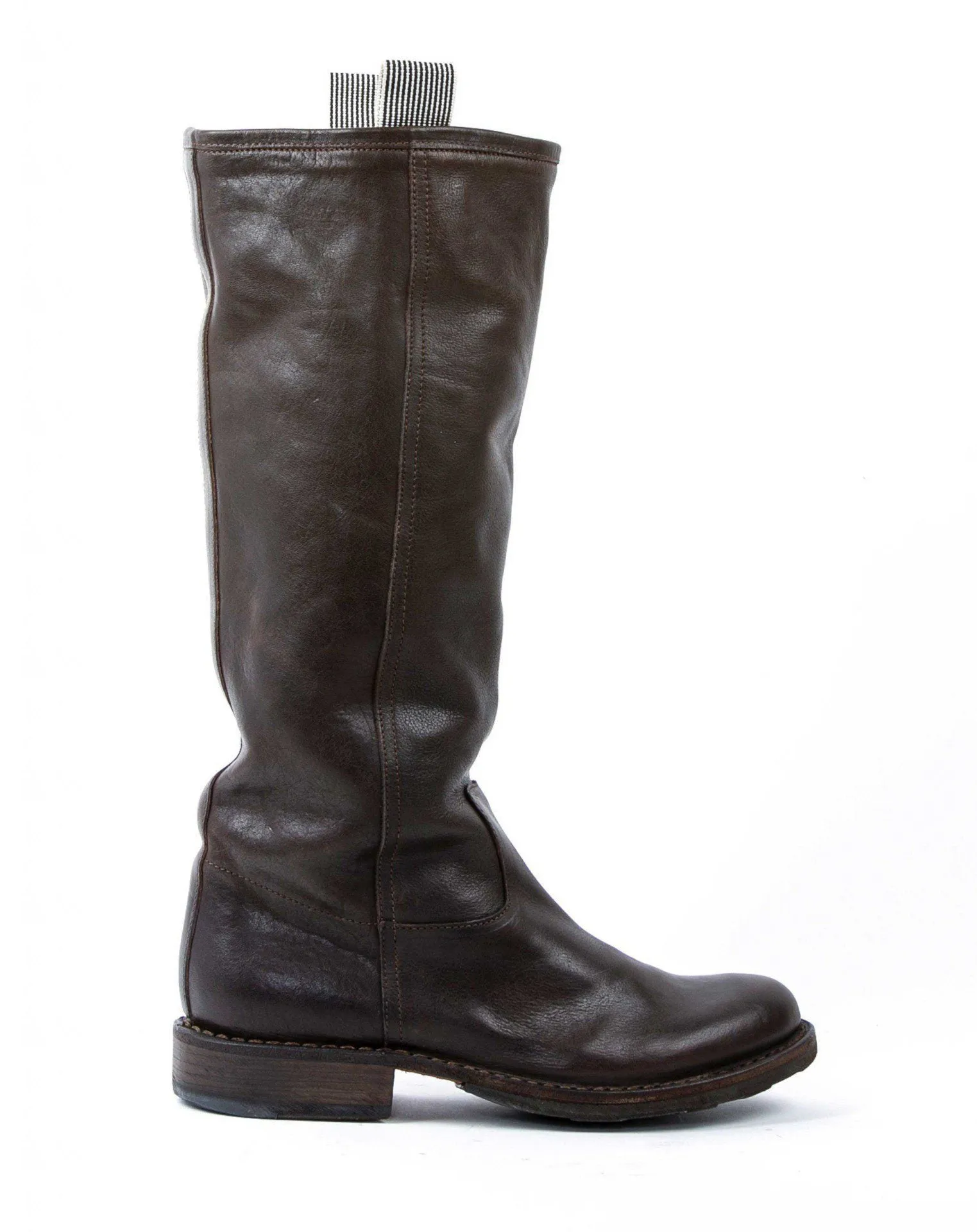 7460 Brown Leather Tall Boots sold by Fiorentini + Baker