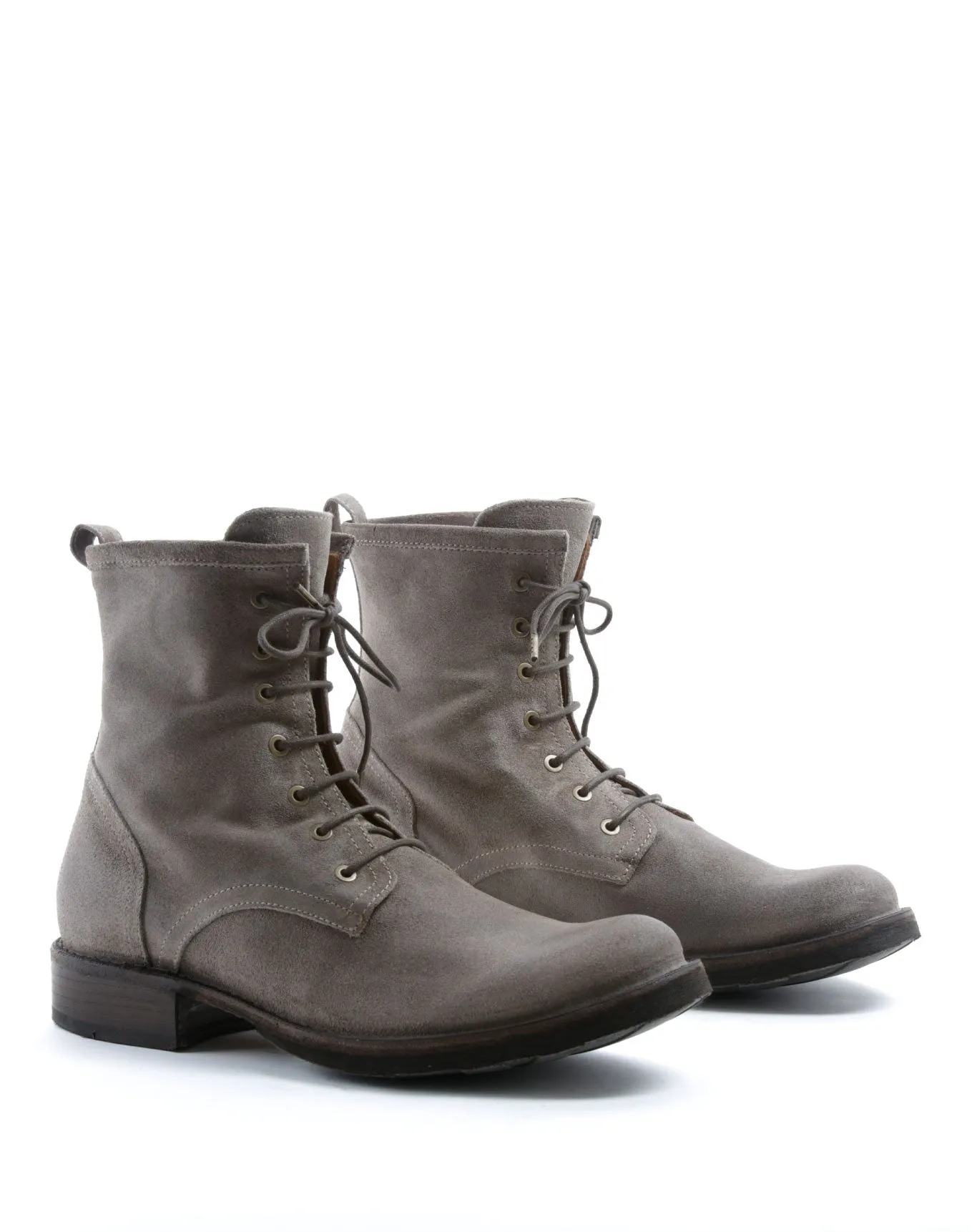 ELME Taupe Suede Lace-up Boots sold by Fiorentini + Baker product image thumbnail 2