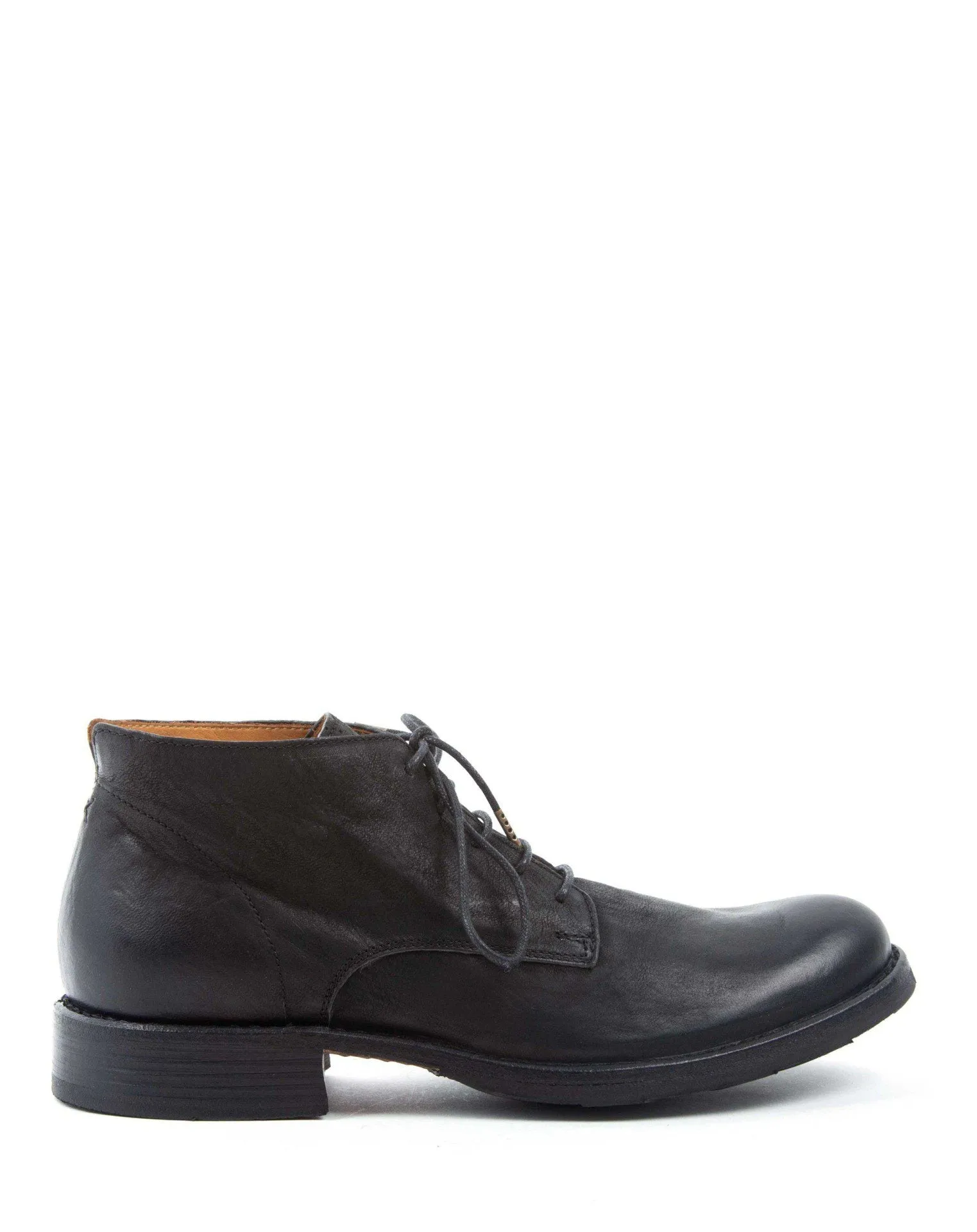 EDD Black Leather Lace-up Boots sold by Fiorentini + Baker