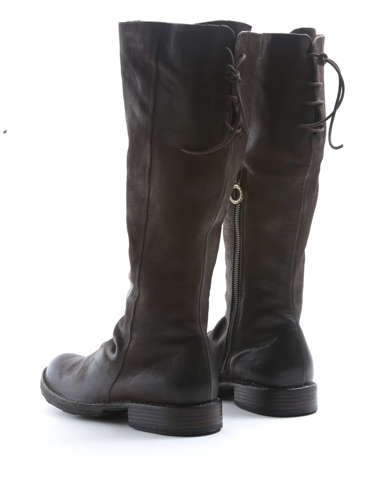 EMMA Brown Leather Tall Boots sold by Fiorentini + Baker product image thumbnail 3
