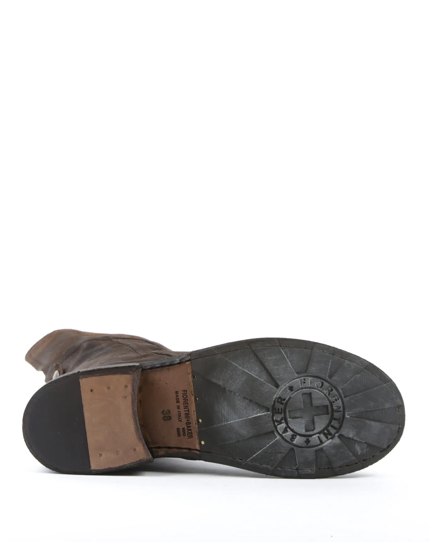 EMMA Brown Leather Tall Boots sold by Fiorentini + Baker product image thumbnail 5