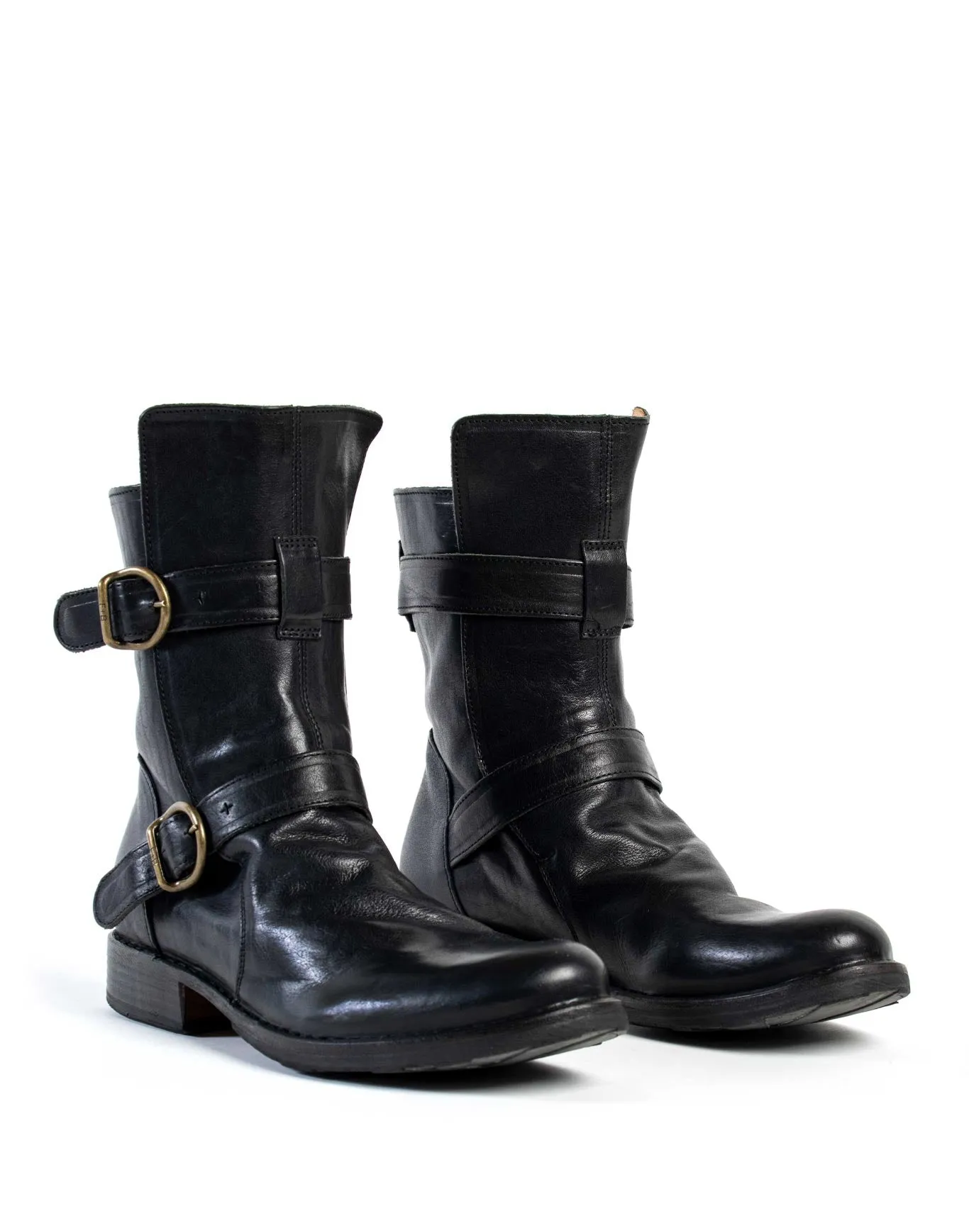 713 Black Leather Boots sold by Fiorentini + Baker product image thumbnail 2