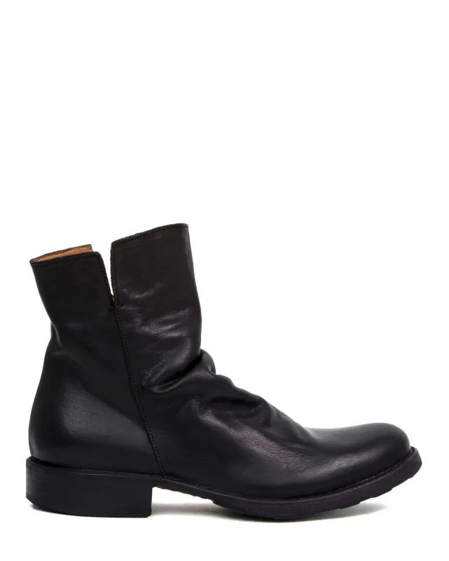 ELF Black Leather Boots sold by Fiorentini + Baker