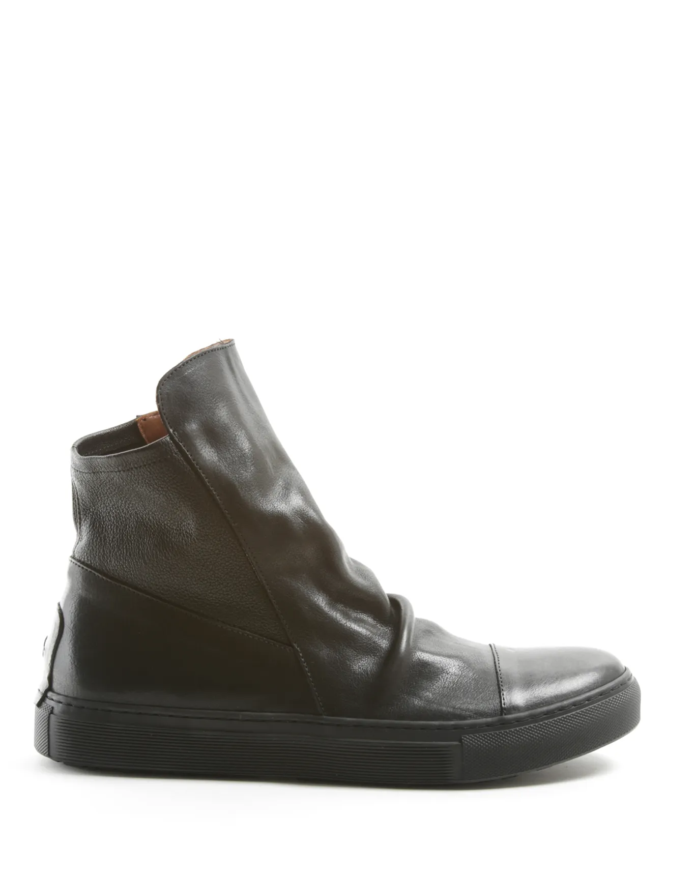 BRET Black Leather Sneaker Boots sold by Fiorentini + Baker