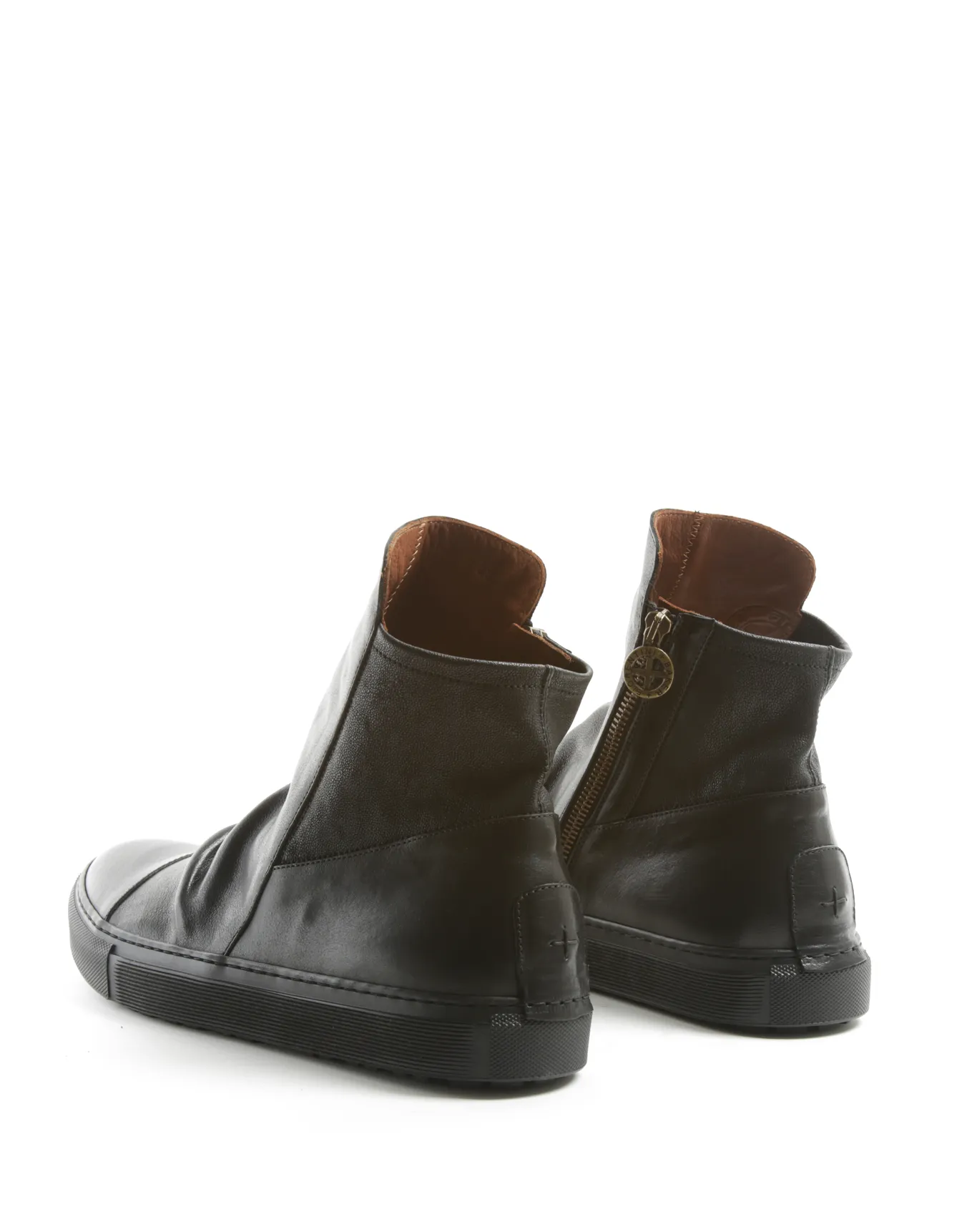 BRET Black Leather Sneaker Boots sold by Fiorentini + Baker product image thumbnail 3