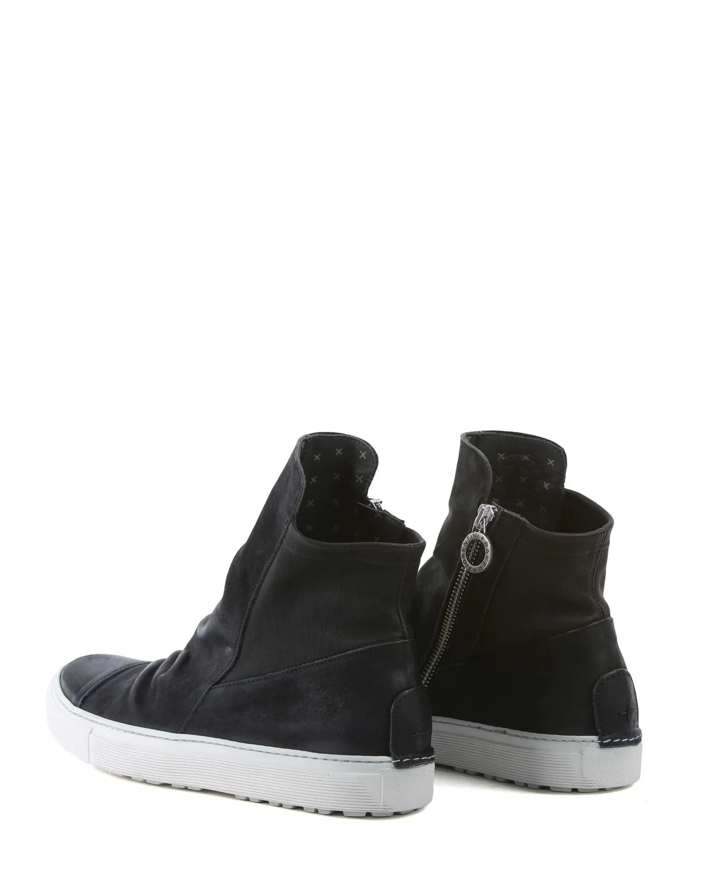 BRET Black Leather Sneaker Boots sold by Fiorentini + Baker product image thumbnail 3