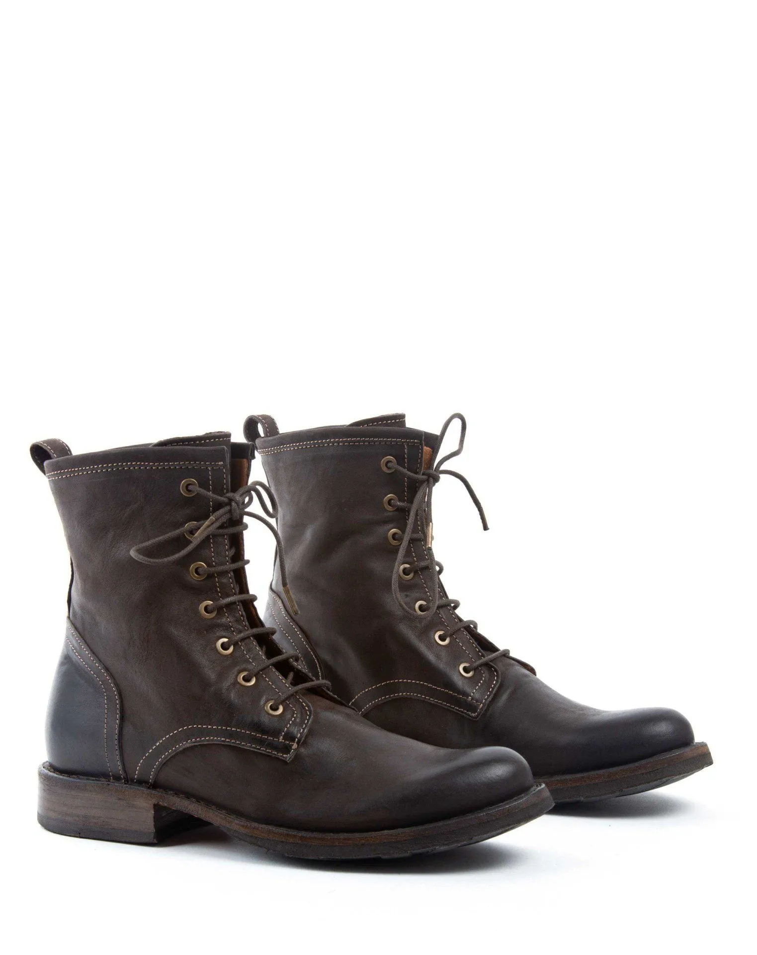 ELME Brown Leather Lace-up Boots sold by Fiorentini + Baker product image thumbnail 2