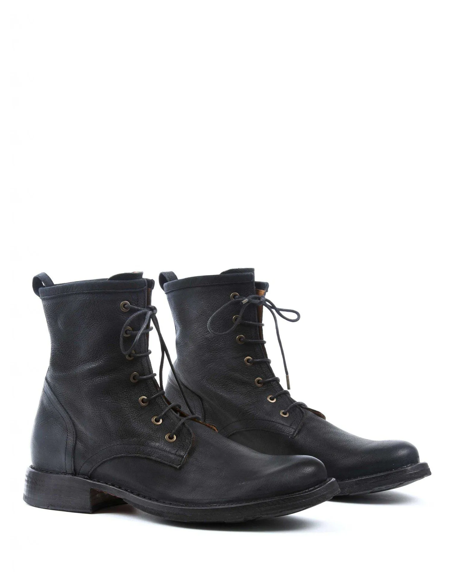 ELME Black Leather Lace-up Boots sold by Fiorentini + Baker product image thumbnail 2