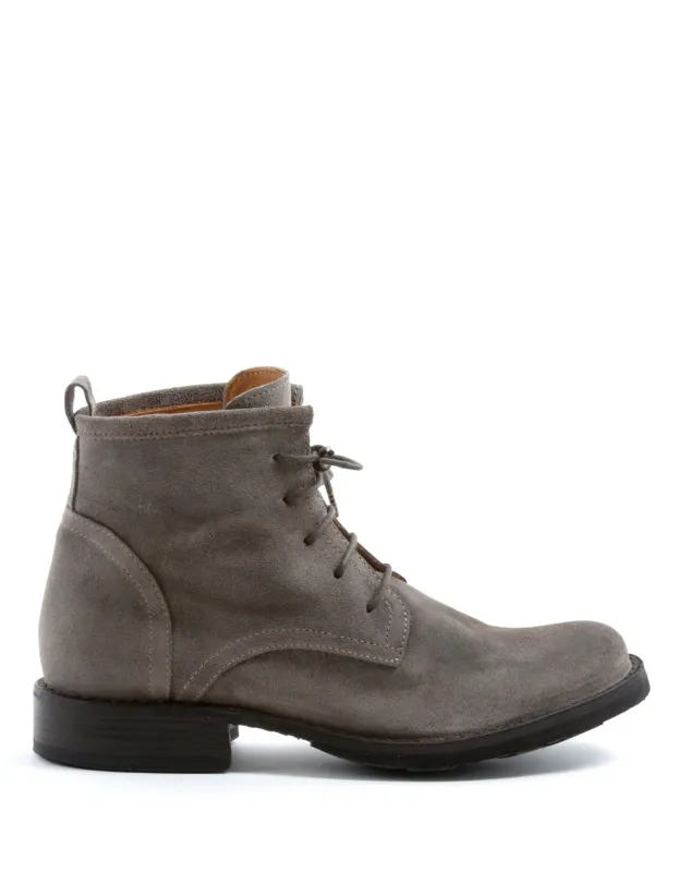 EZRA Taupe Suede Boots sold by Fiorentini + Baker