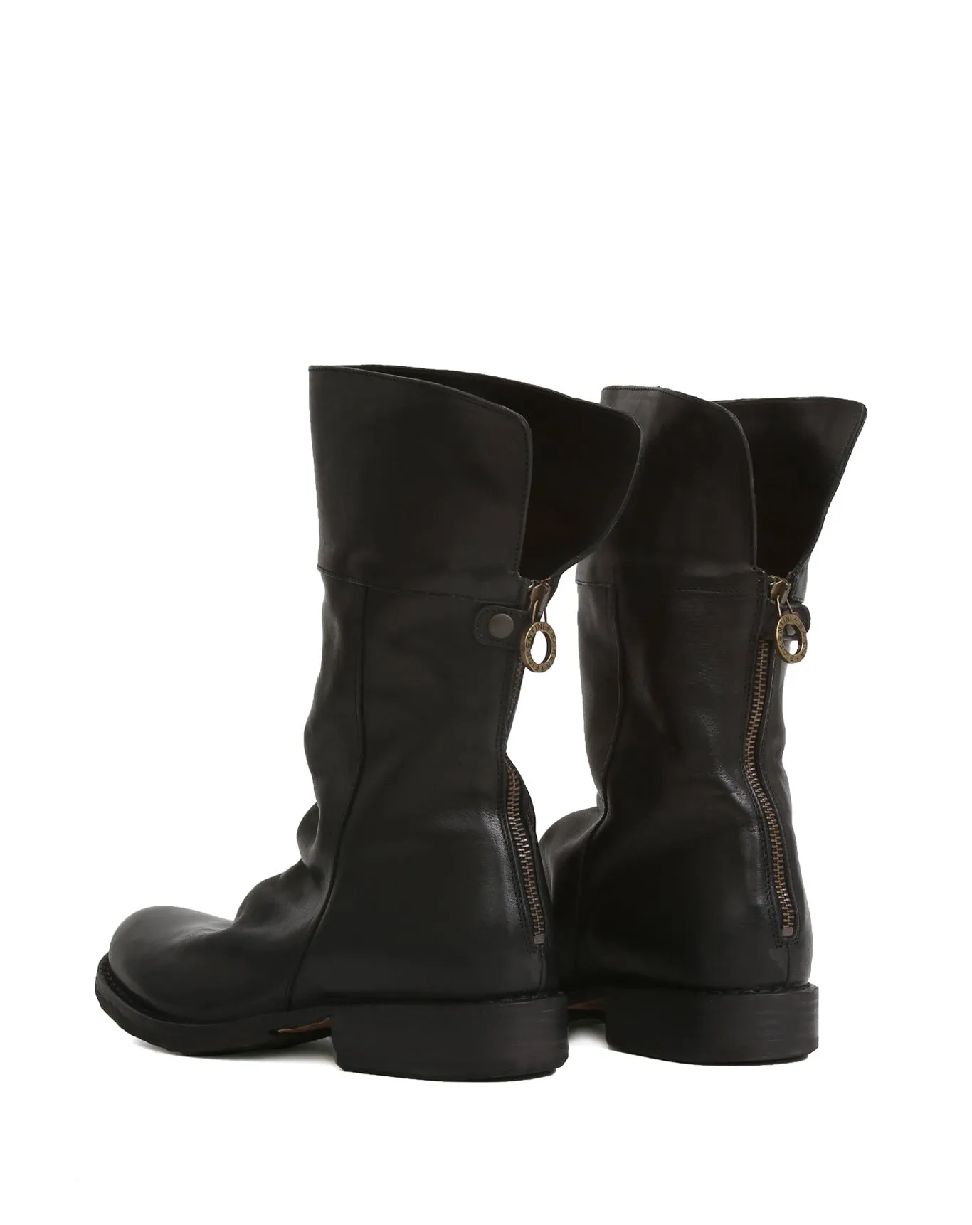 ELLA Black leather boots sold by Fiorentini + Baker product image thumbnail 3