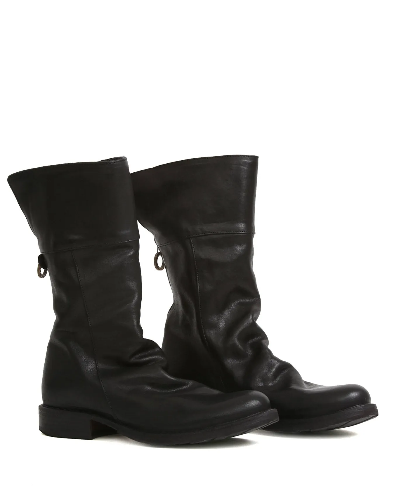 ELLA Black leather boots sold by Fiorentini + Baker product image thumbnail 2