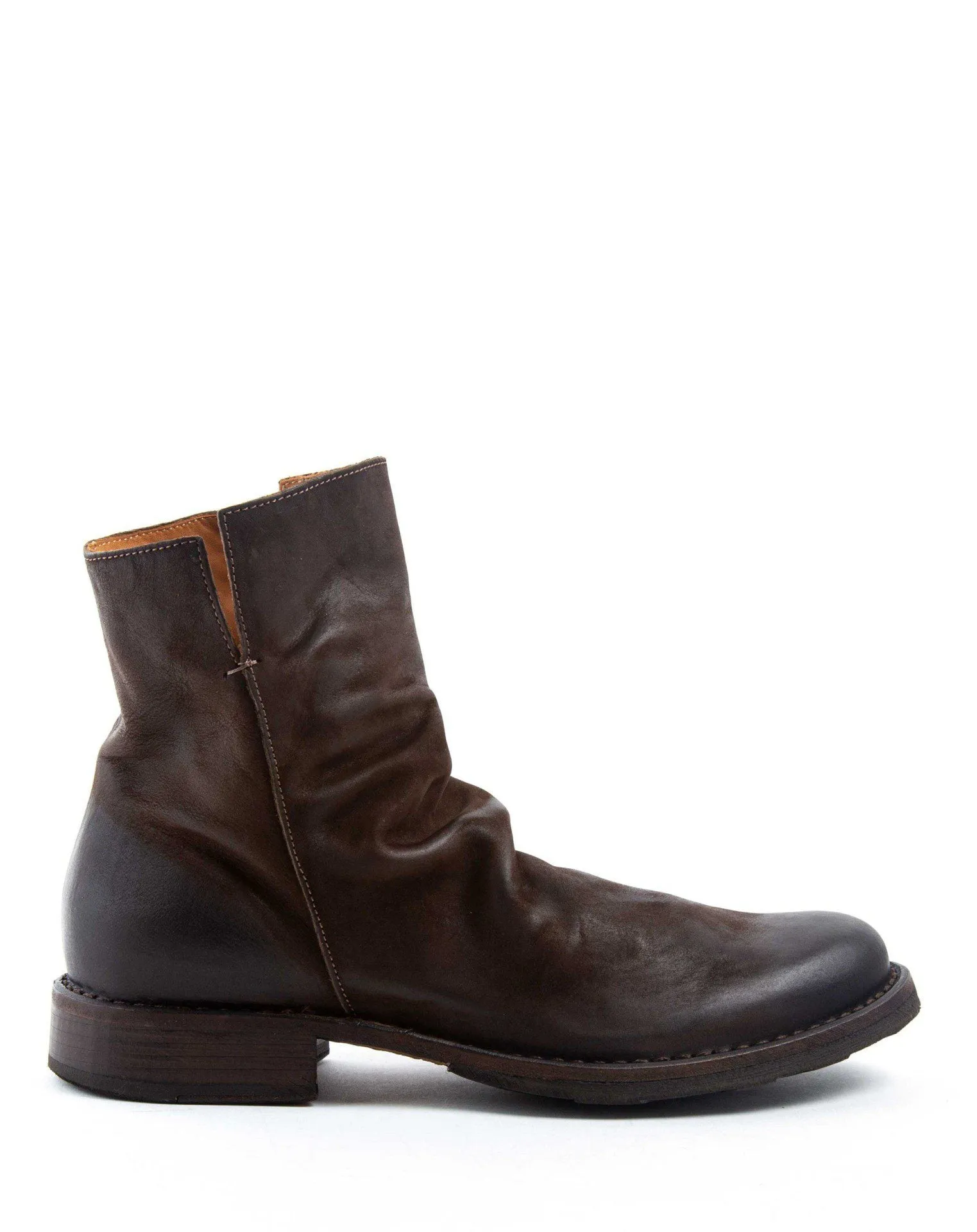 ELF Brown Leather Boots sold by Fiorentini + Baker