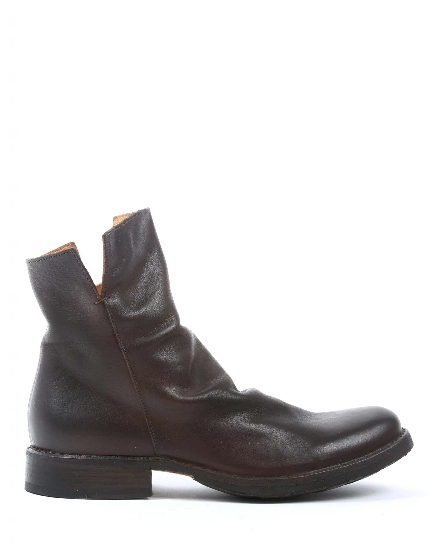 ELF Brown Leather Boots sold by Fiorentini + Baker