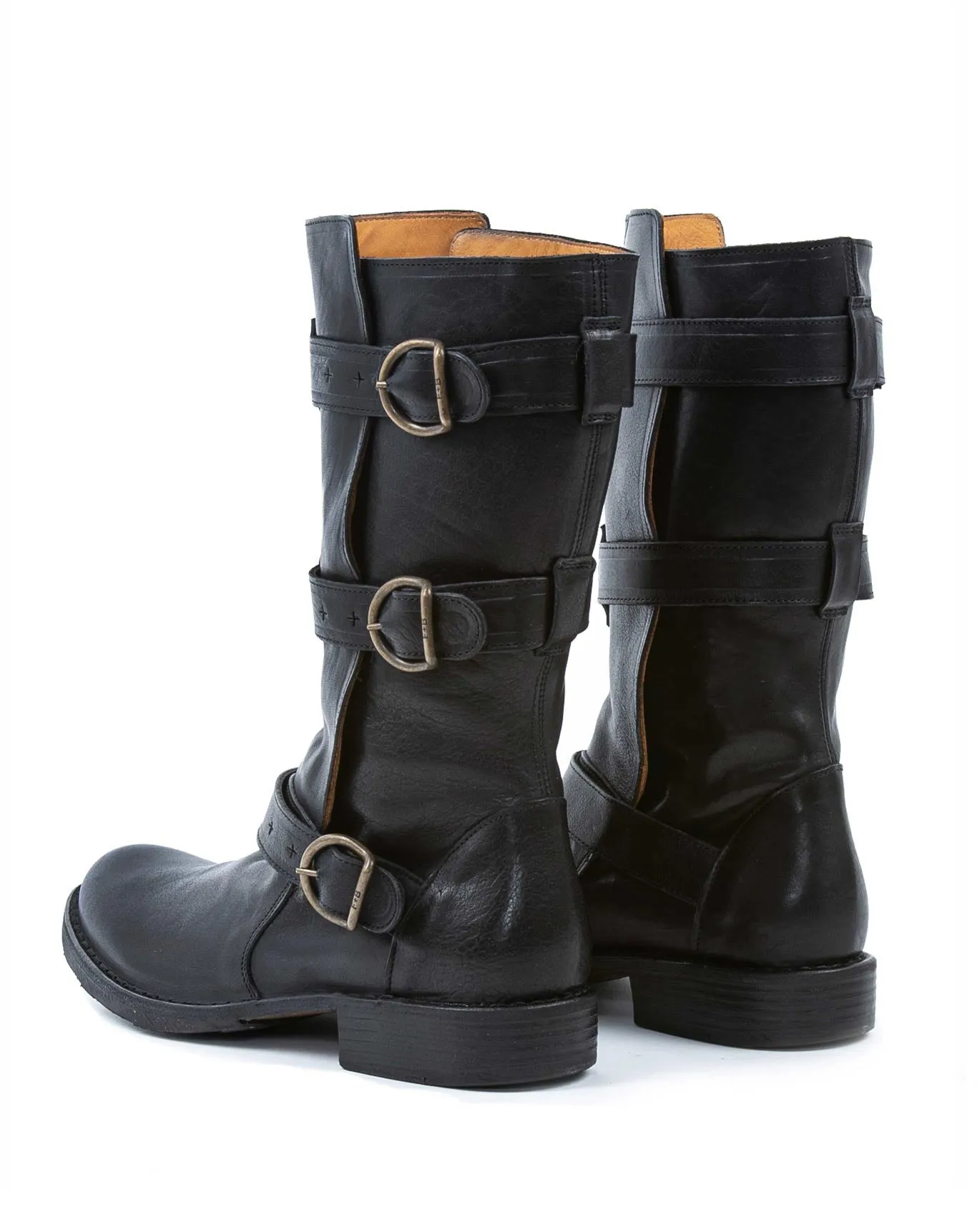 7040 Black Leather Boots sold by Fiorentini + Baker product image thumbnail 3
