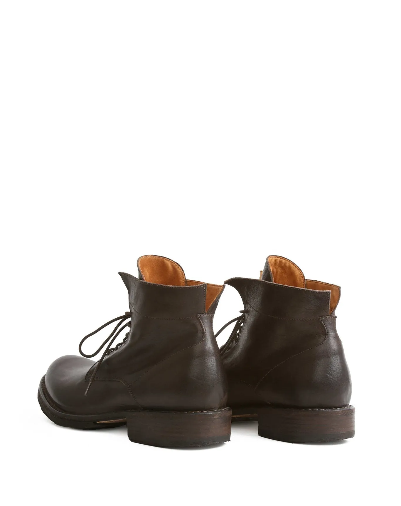745 Brown Leather Lace-up Boots sold by Fiorentini + Baker product image thumbnail 3