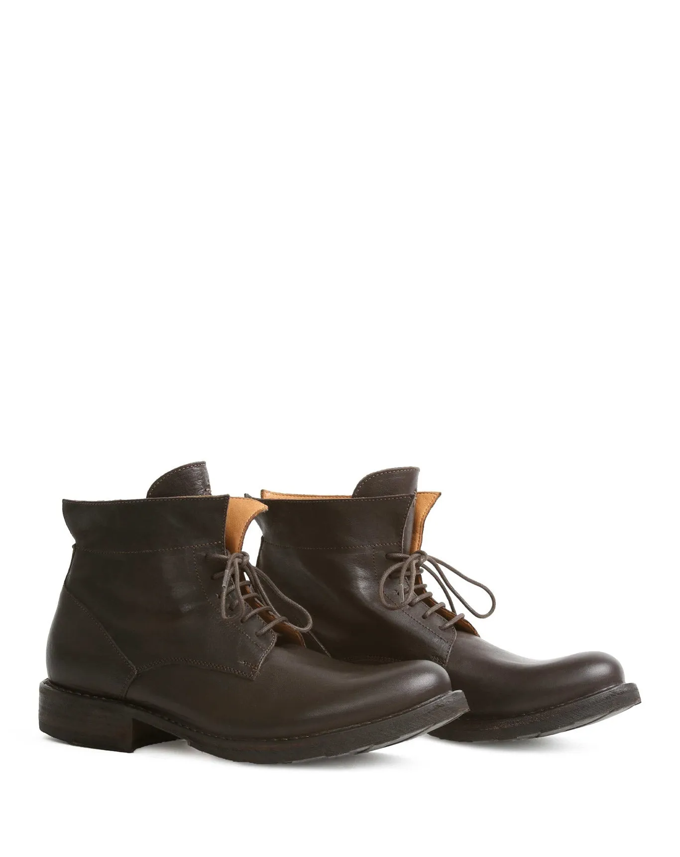 745 Brown Leather Lace-up Boots sold by Fiorentini + Baker product image thumbnail 2