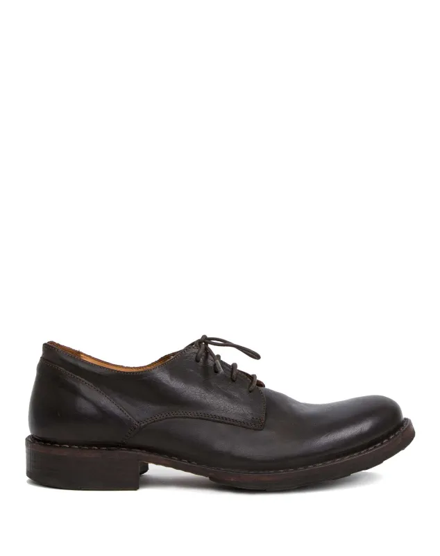 706 Brown Leather Derby Shoes sold by Fiorentini + Baker