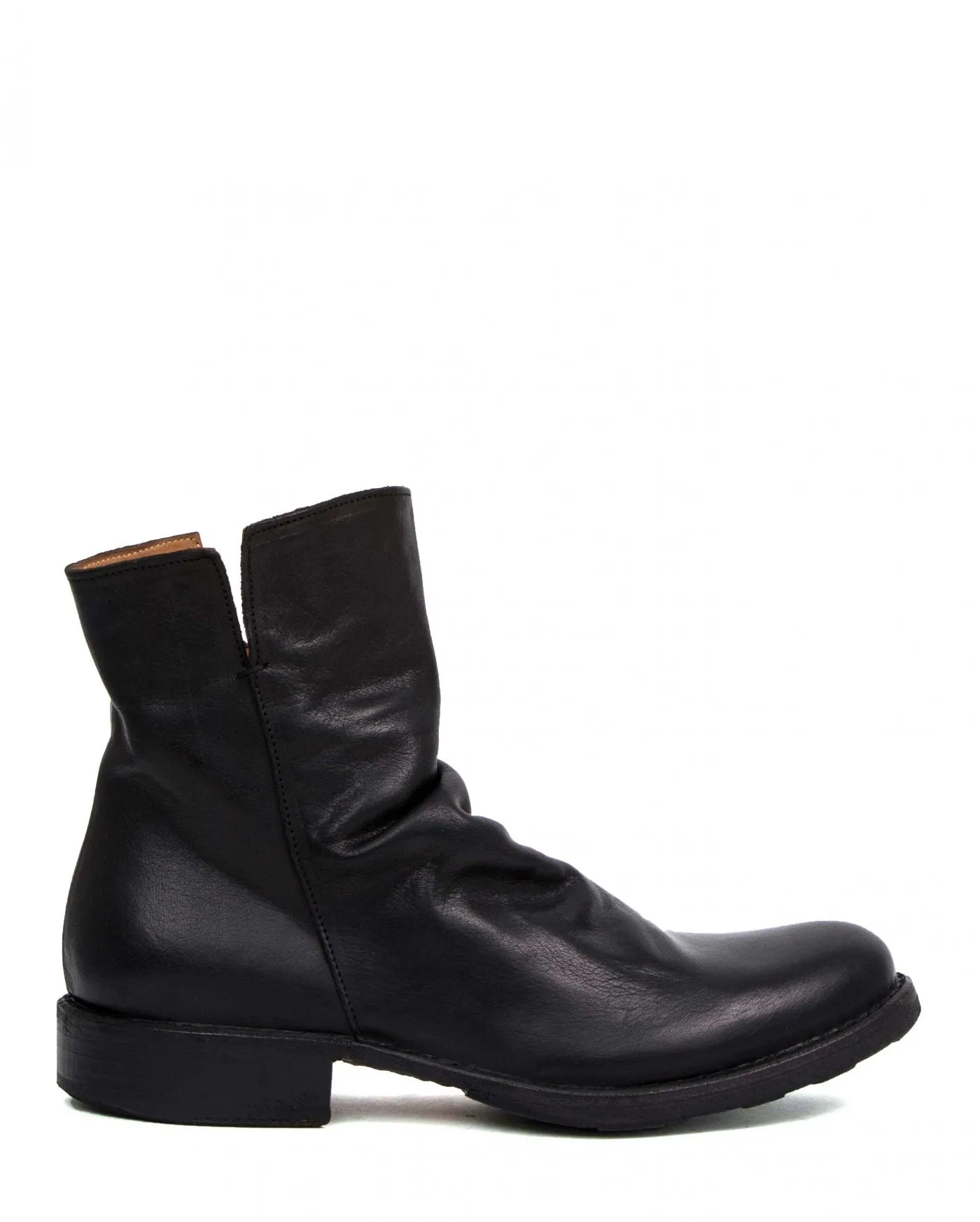 ELF Black Leather Boots sold by Fiorentini + Baker