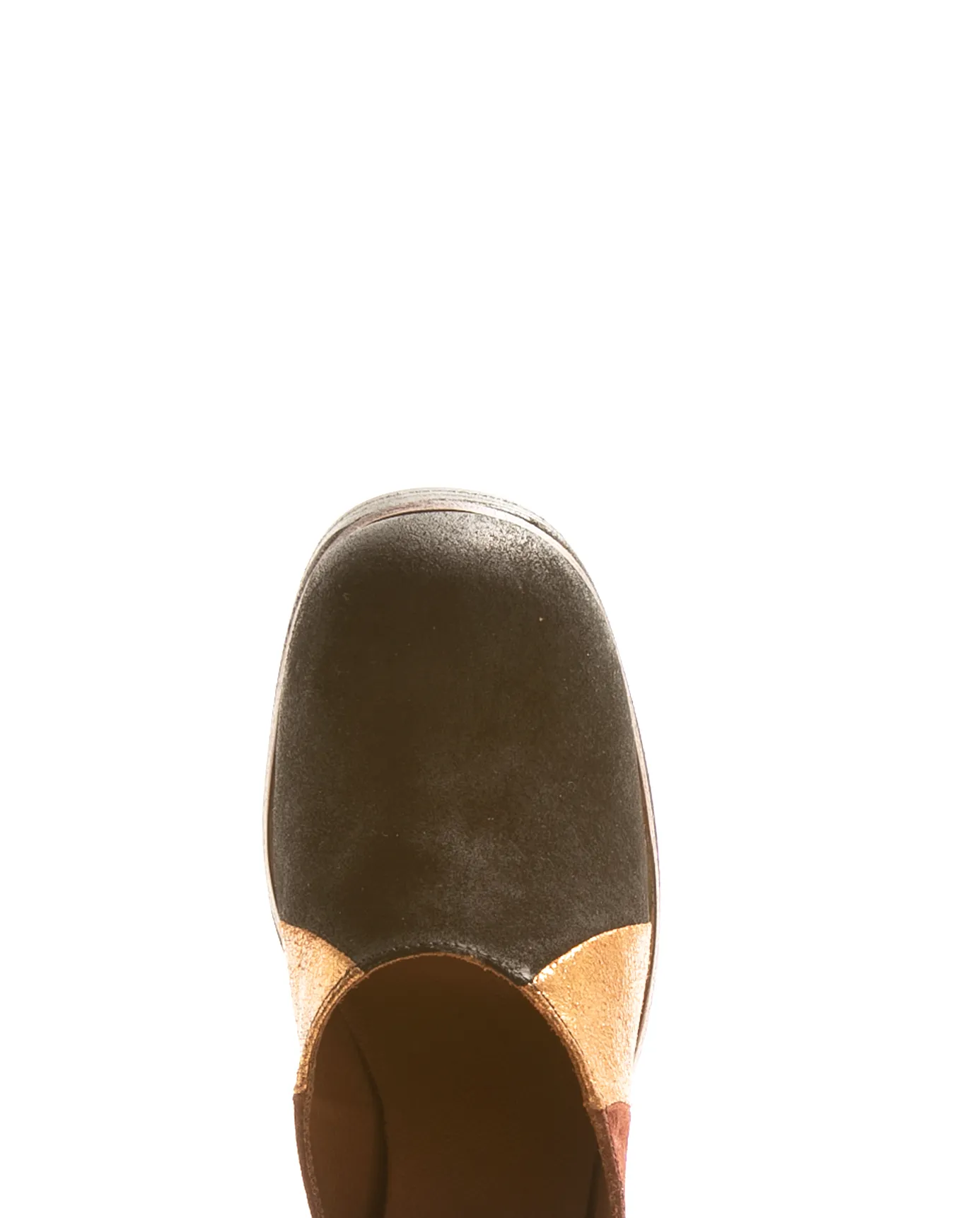 LIL Black/Rust/Gold Suede Shoes sold by Fiorentini + Baker product image thumbnail 4
