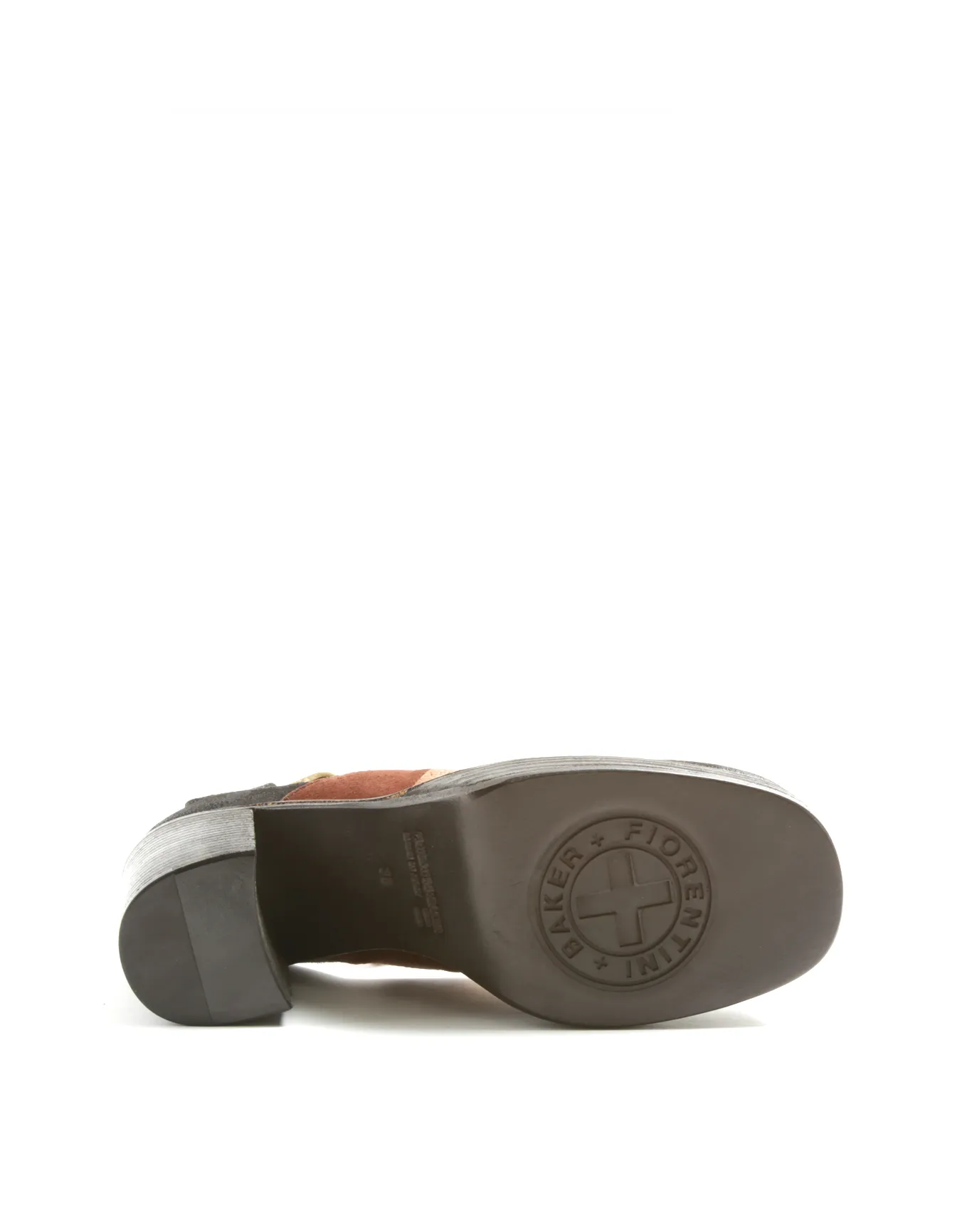 LIL Black/Rust/Gold Suede Shoes sold by Fiorentini + Baker product image thumbnail 5