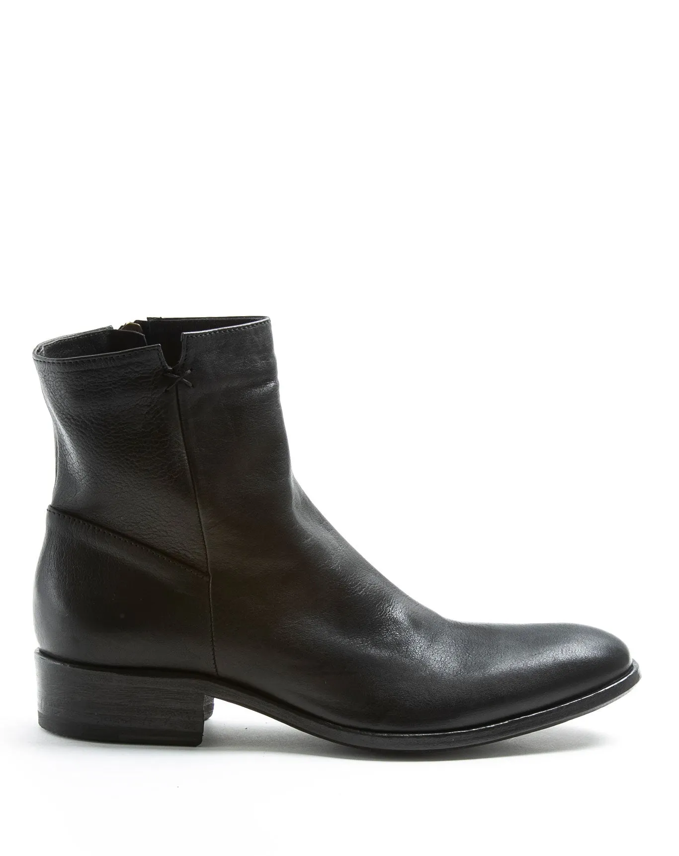 CALE Black Leather Boots sold by Fiorentini + Baker