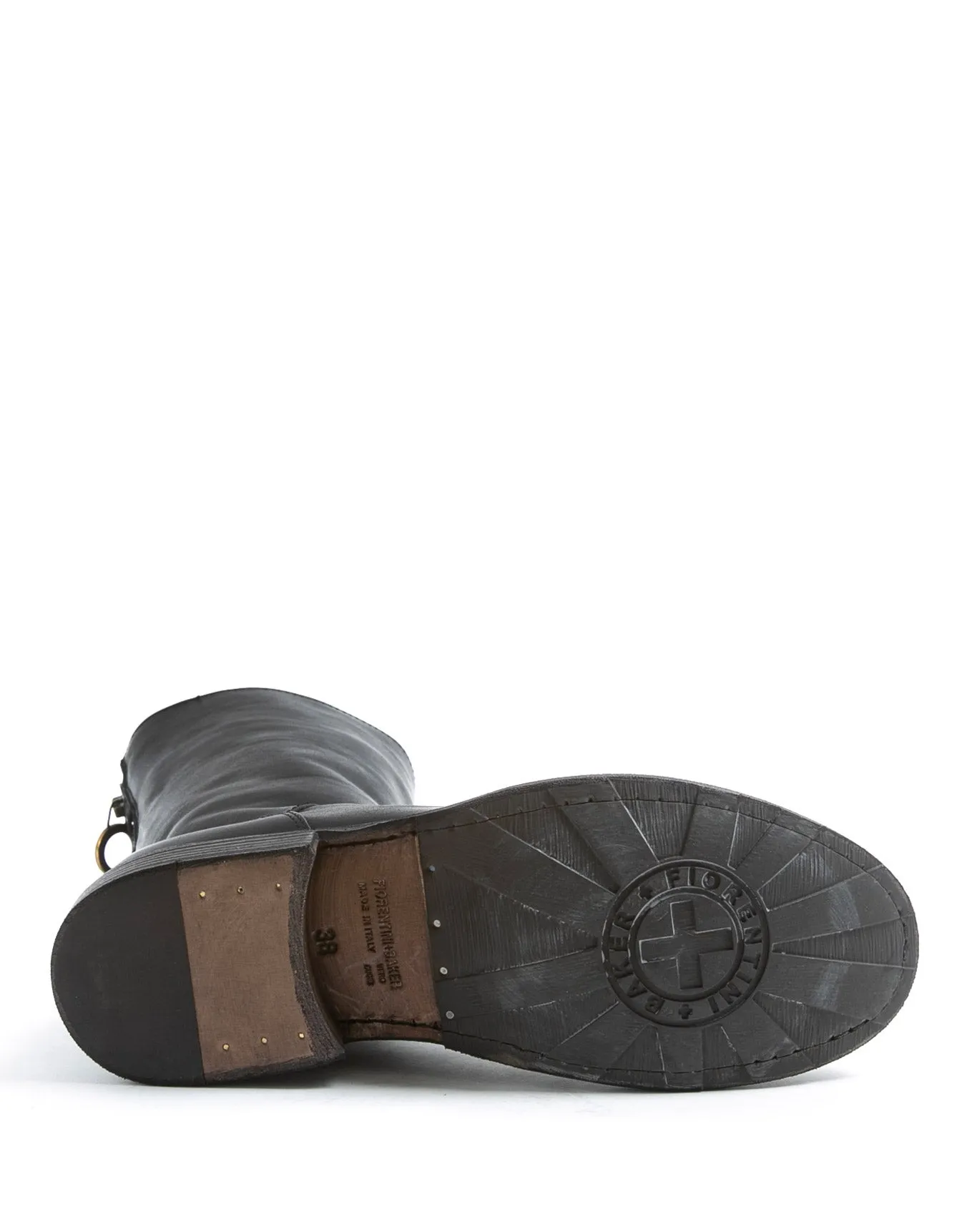 EZEE Black Leather Boots sold by Fiorentini + Baker product image thumbnail 5