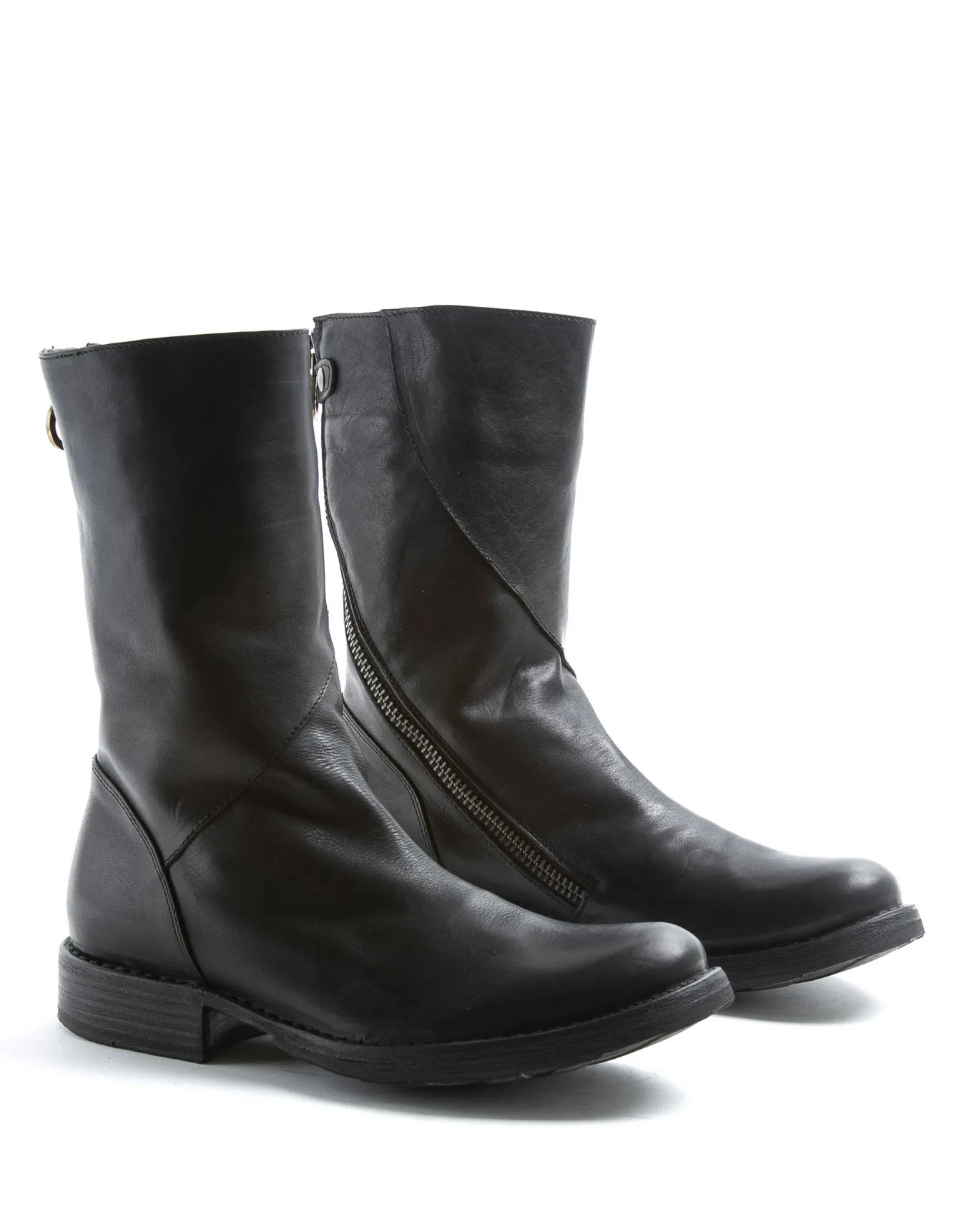 EZEE Black Leather Boots sold by Fiorentini + Baker product image thumbnail 2