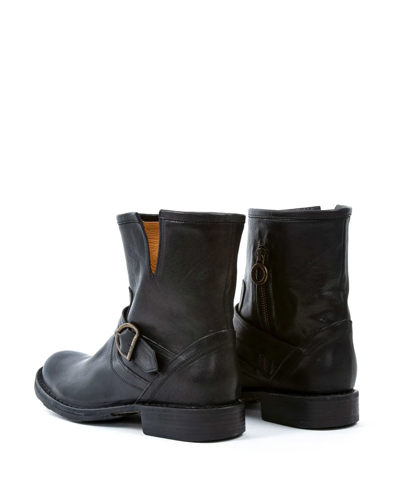 ELI Black Leather Boots sold by Fiorentini + Baker product image thumbnail 3