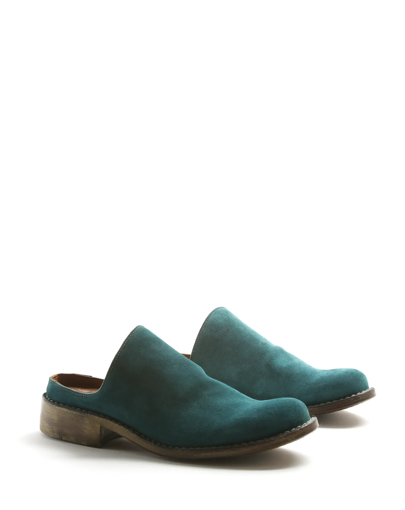 FREYA Petrol Suede Mules sold by Fiorentini + Baker product image thumbnail 2