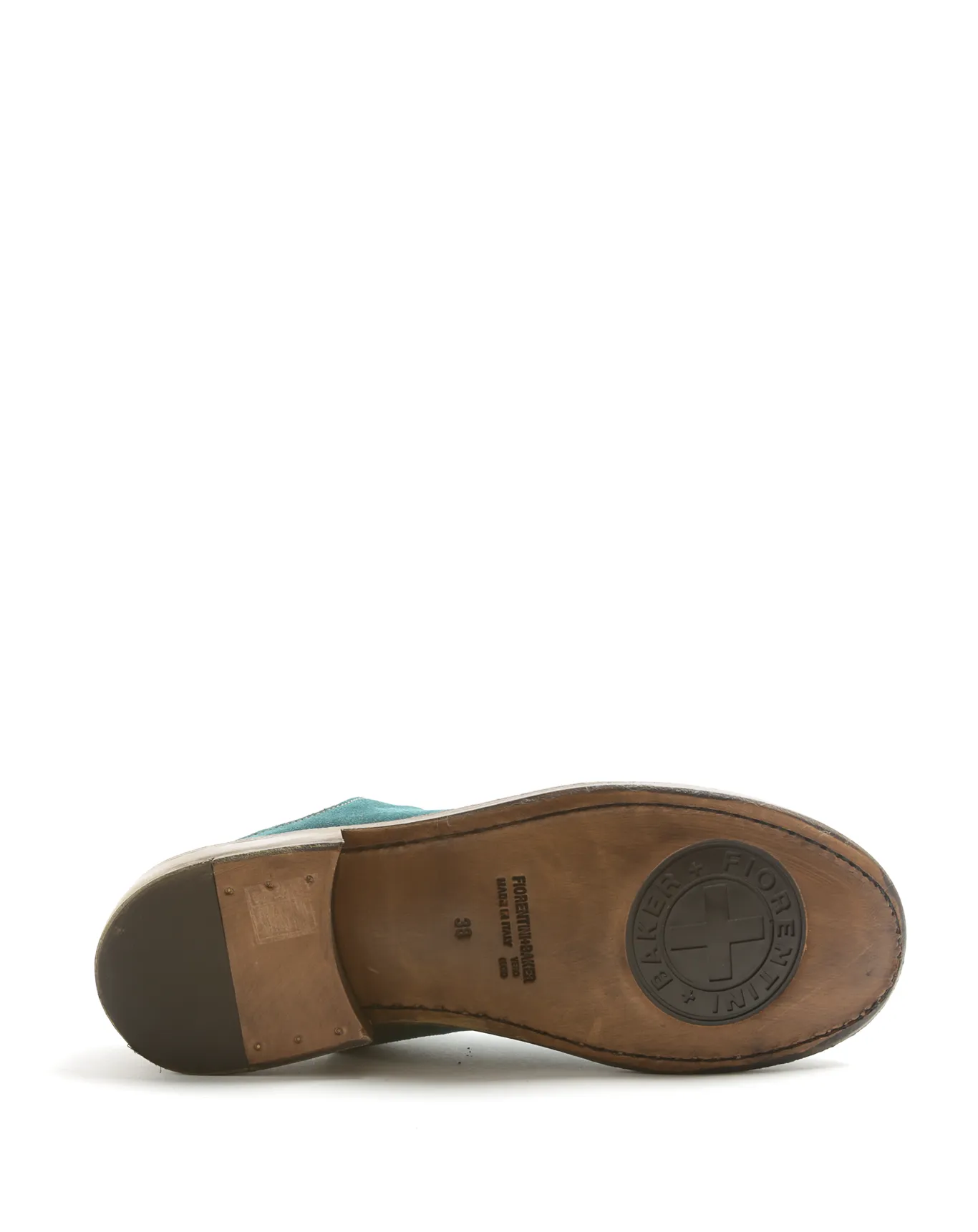 FREYA Petrol Suede Mules sold by Fiorentini + Baker product image thumbnail 4
