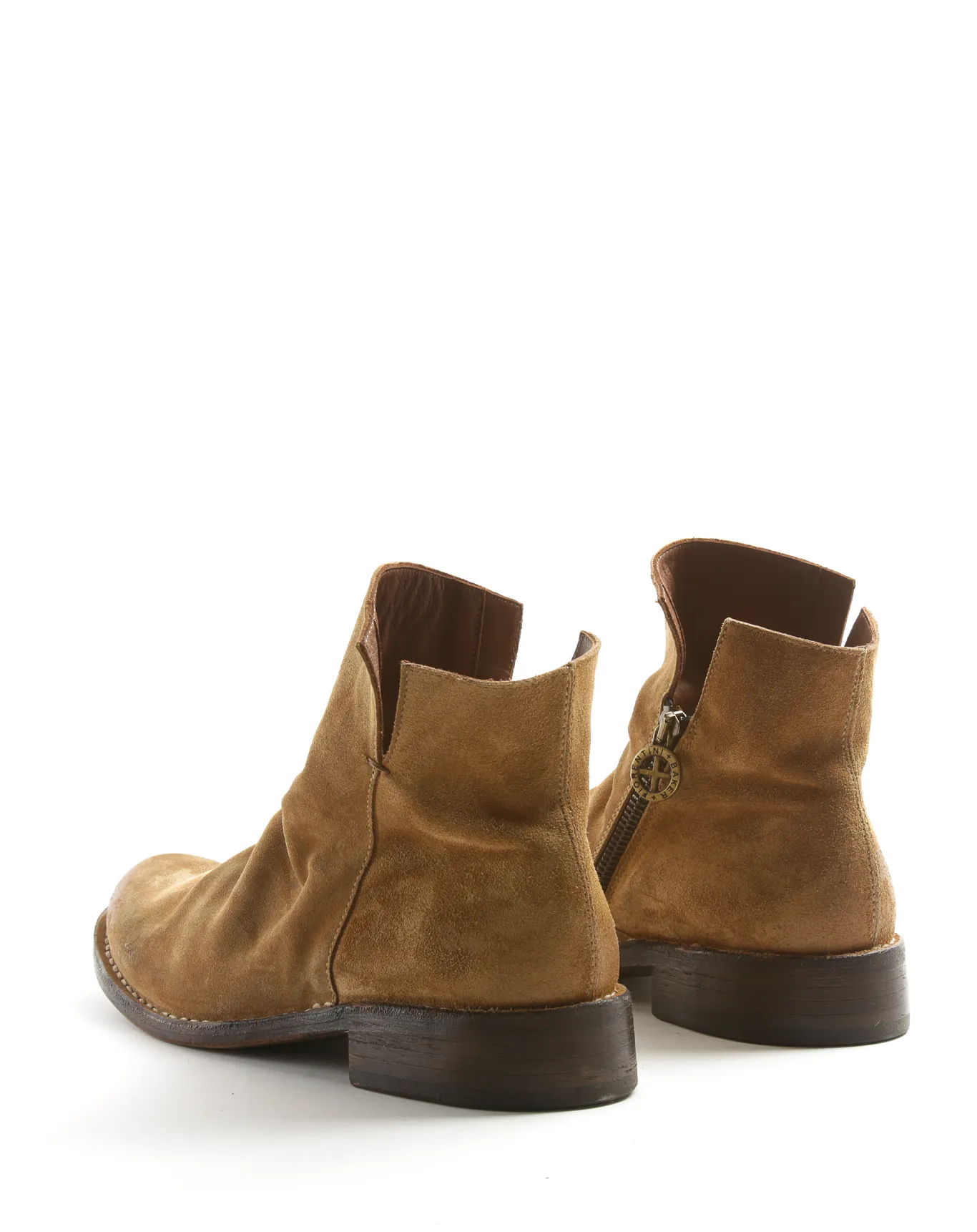FAS Cognac Suede Boots sold by Fiorentini + Baker product image thumbnail 3