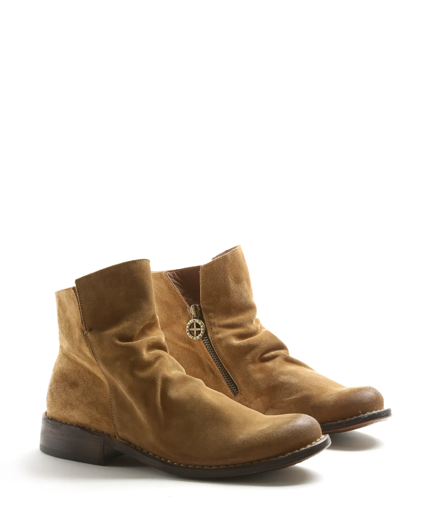 FAS Cognac Suede Boots sold by Fiorentini + Baker product image thumbnail 2